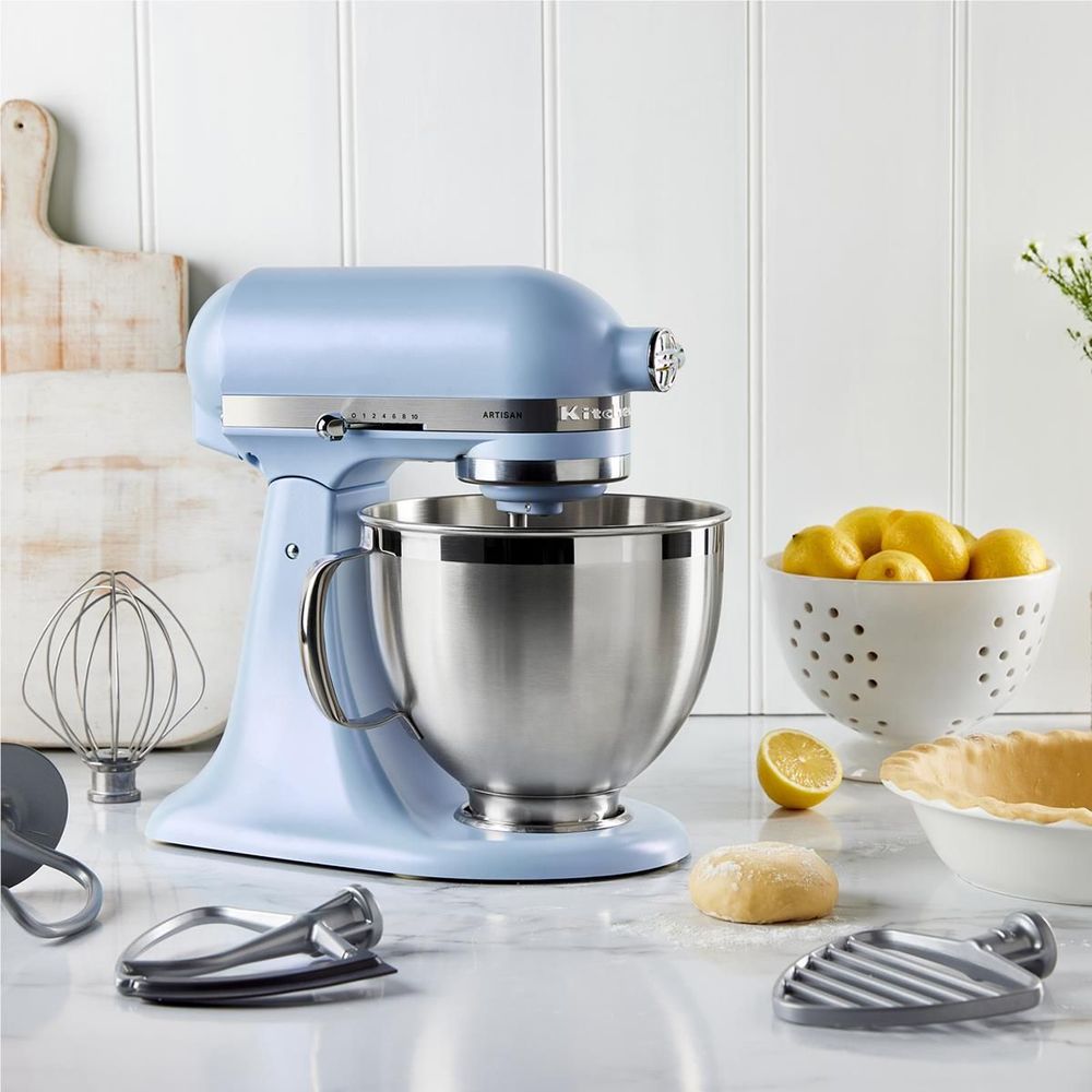 KitchenAid KSM195 4.7L Artisan Stand Mixer (Blue Salt)