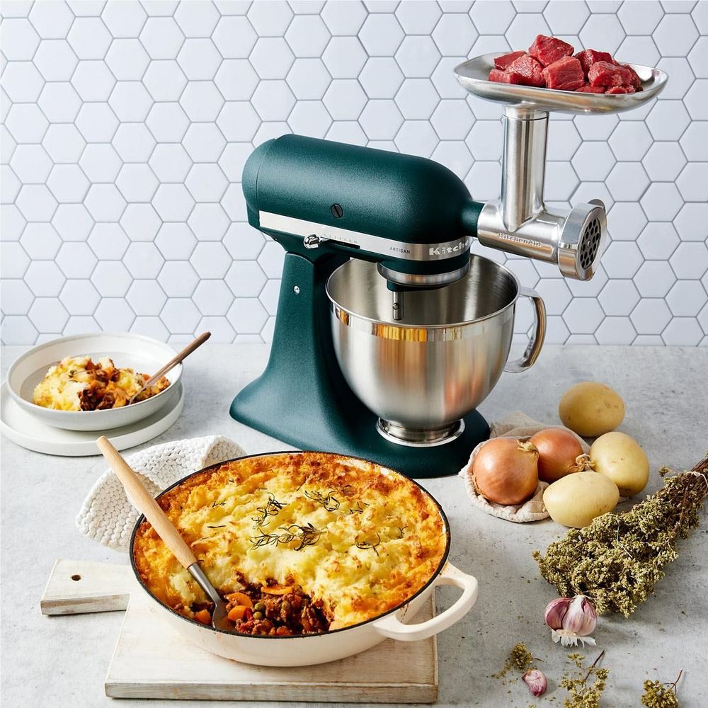 KitchenAid KSM195 4.8L Artisan Stand Mixer (Pebbled Palm)