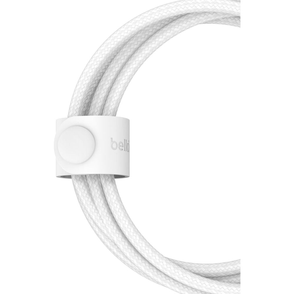 Belkin BoostCharge Pro 2-in-1 USB-C to USB-C/Lightning Cable (White)