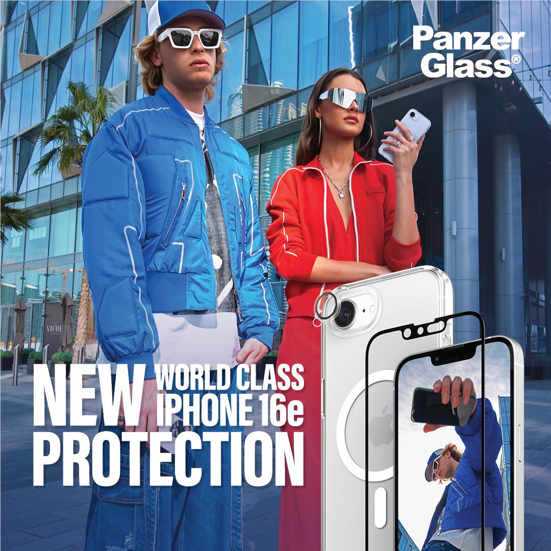 CARE by PanzerGlass 3-in-1 Bundle for iPhone 16e