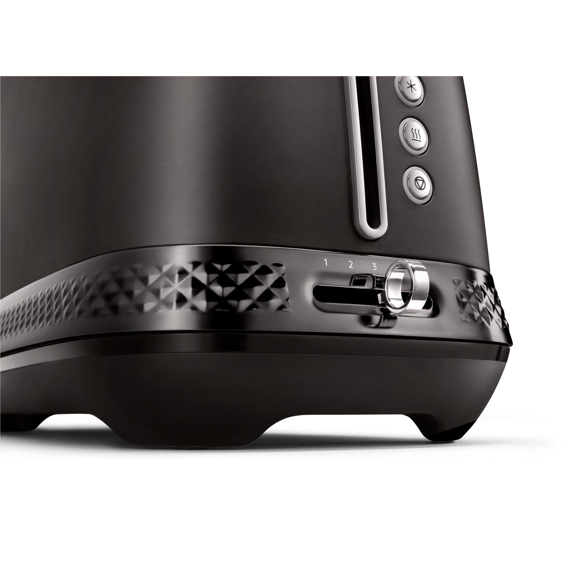 De'Longhi Diadema Long Slot Toaster (Black)