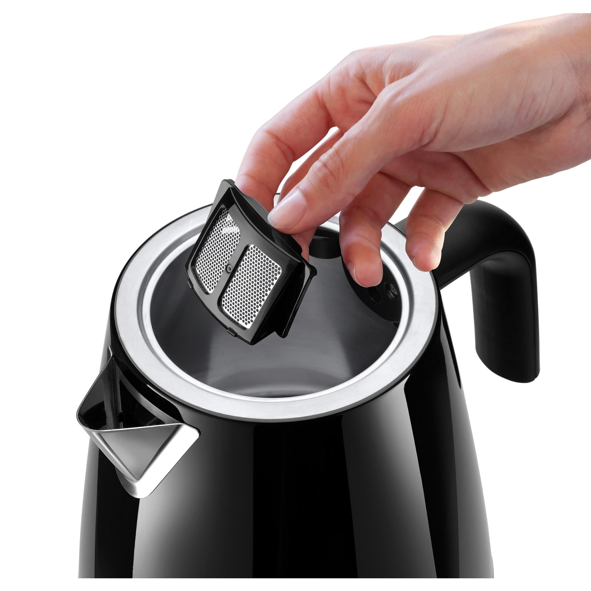 De'Longhi Eclettica Variable Temperature Kettle (Black)