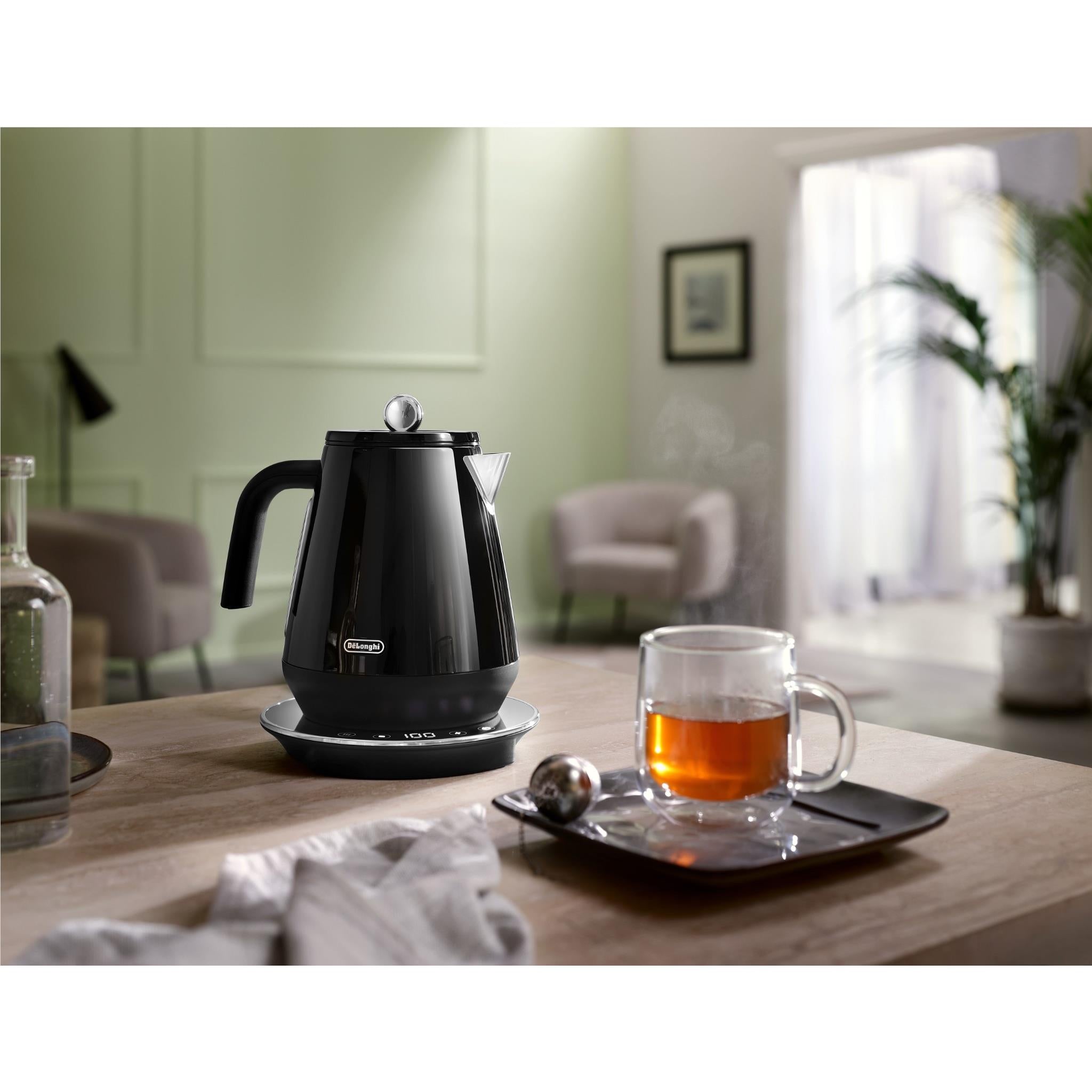 De'Longhi Eclettica Variable Temperature Kettle (Black)