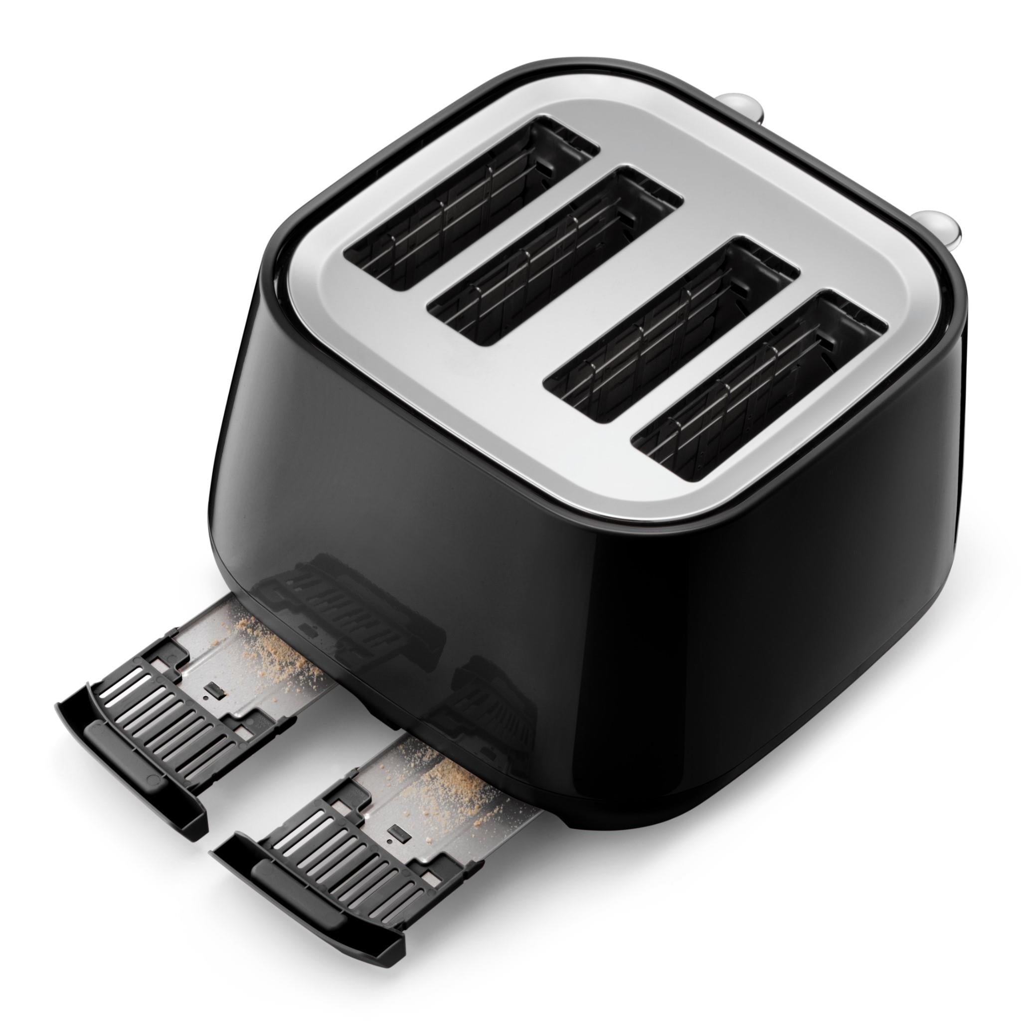 De'Longhi Eclettica 4 Slice Toaster Bold (Black)