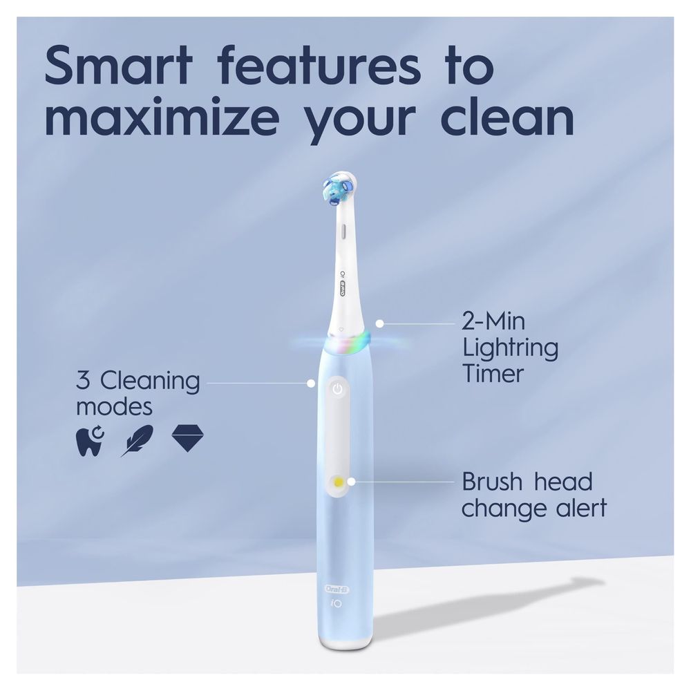 Oral-B iO Series 3 Electric Toothbrush (Icey Blue)