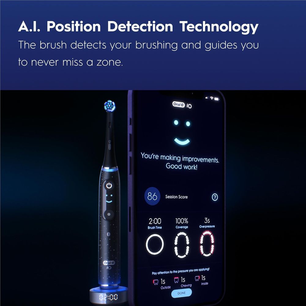 Oral-B IO Series 10 Toothbrush (Cosmic Black)