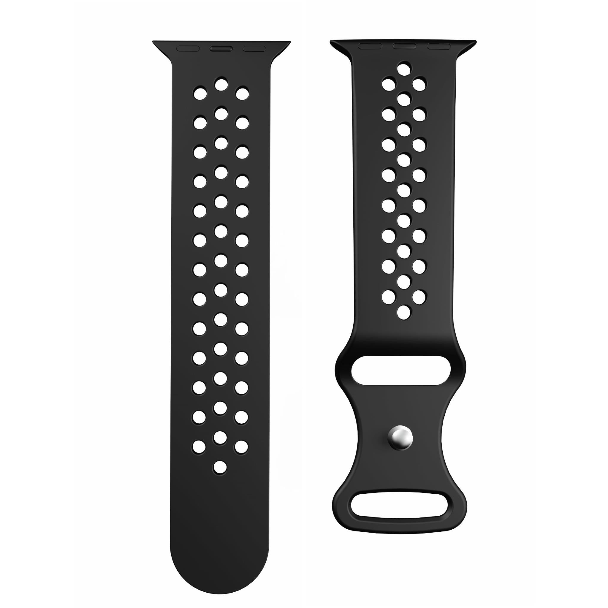 Cygnett SportsBand for Apple Watch 3/4/5/6/7/8/9/10/SE [38-40-41-42mm] (Black)