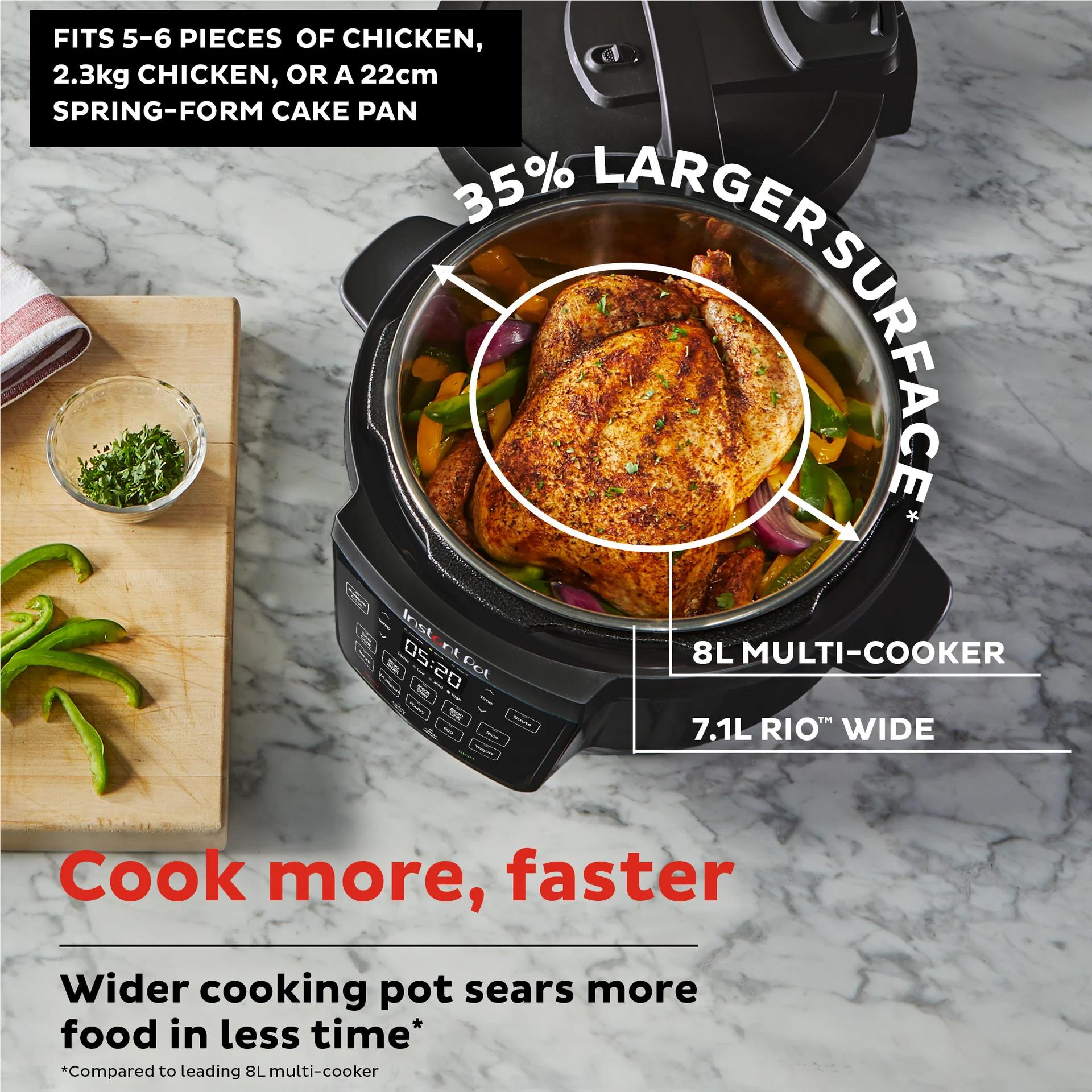 Instant Pot Rio Wide 7.1L Multicooker