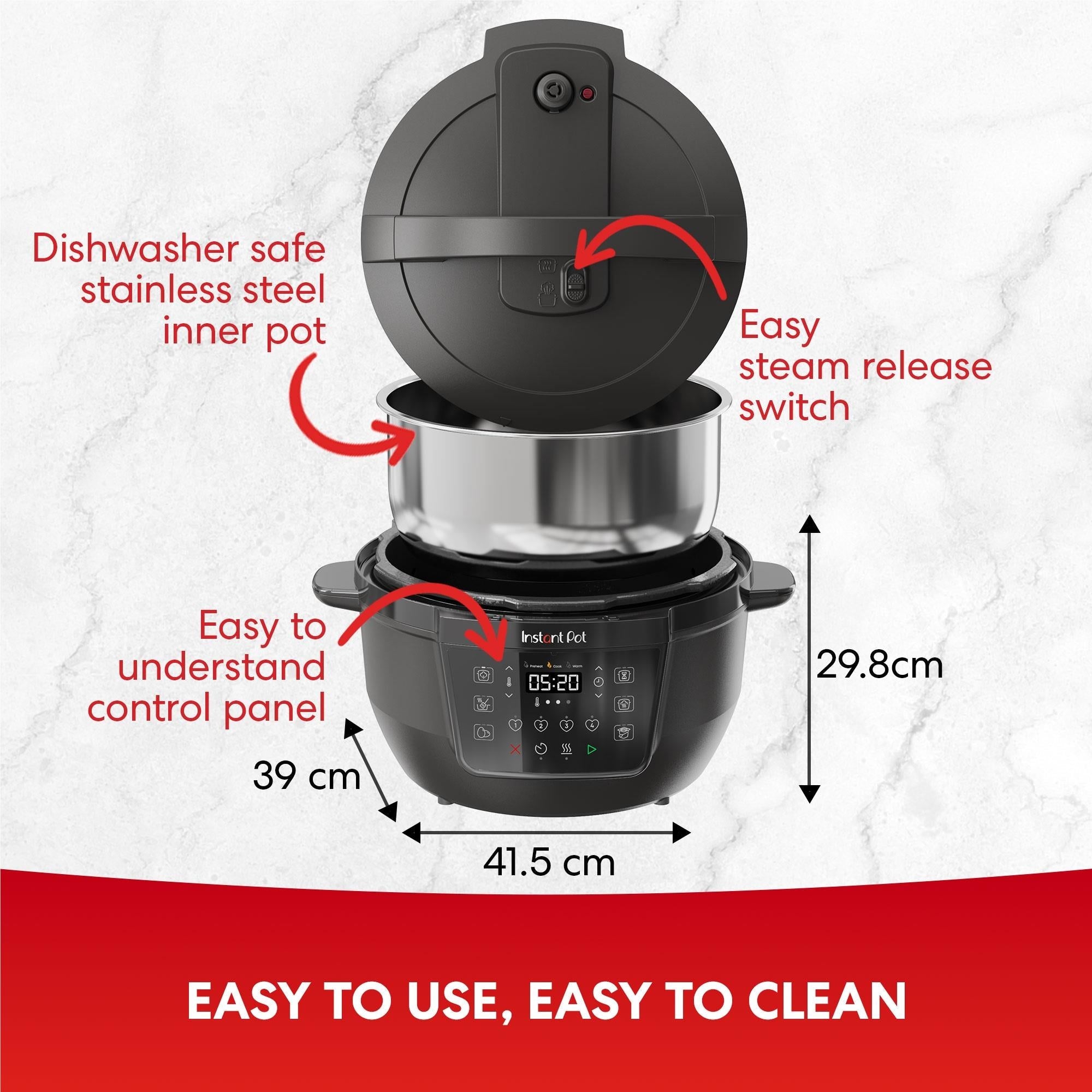 Instant Pot Rio Wide 7.1L Multicooker
