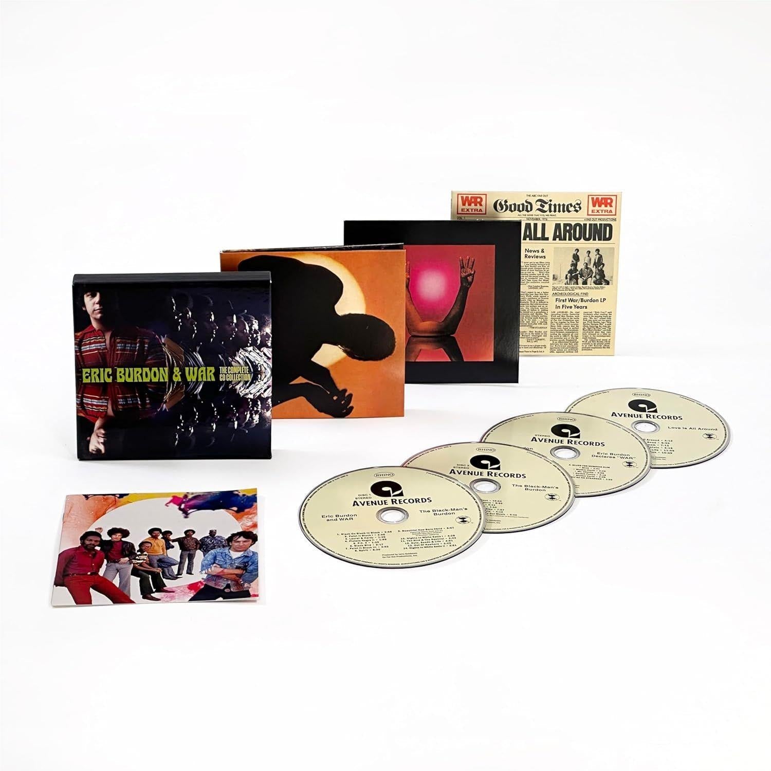 Eric Burdon & War: The Complete CD Collection (Limited Box Set), By: Eric Burdon & War
