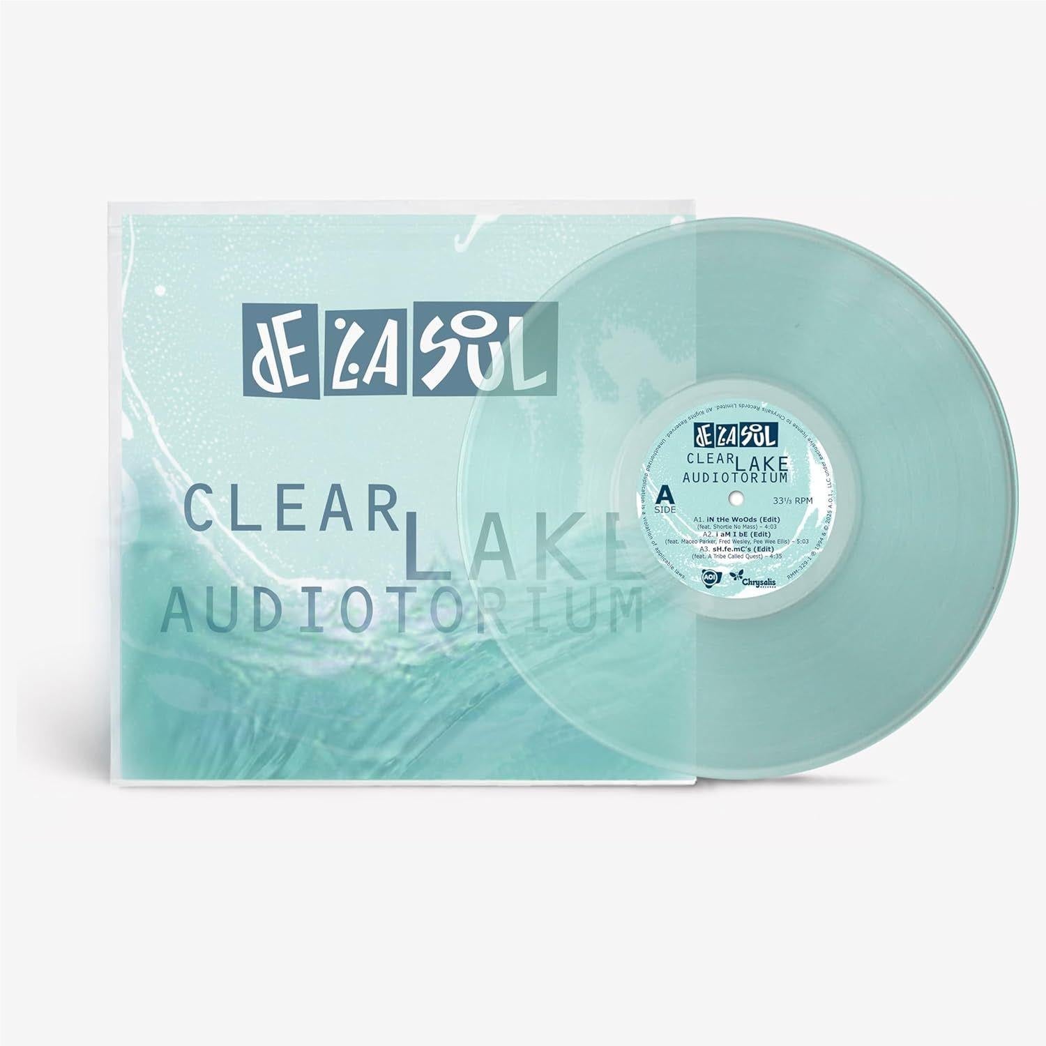 Clear Lake Audiotorium (EP) (12in Sea Green Vinyl Reissue) - By: De La Soul