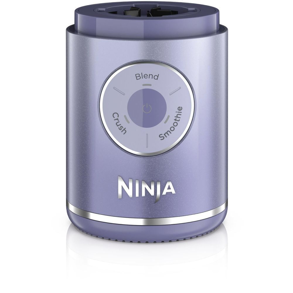 Lavender Ninja portable blender base with Blend/Crush/Smoothie control dial