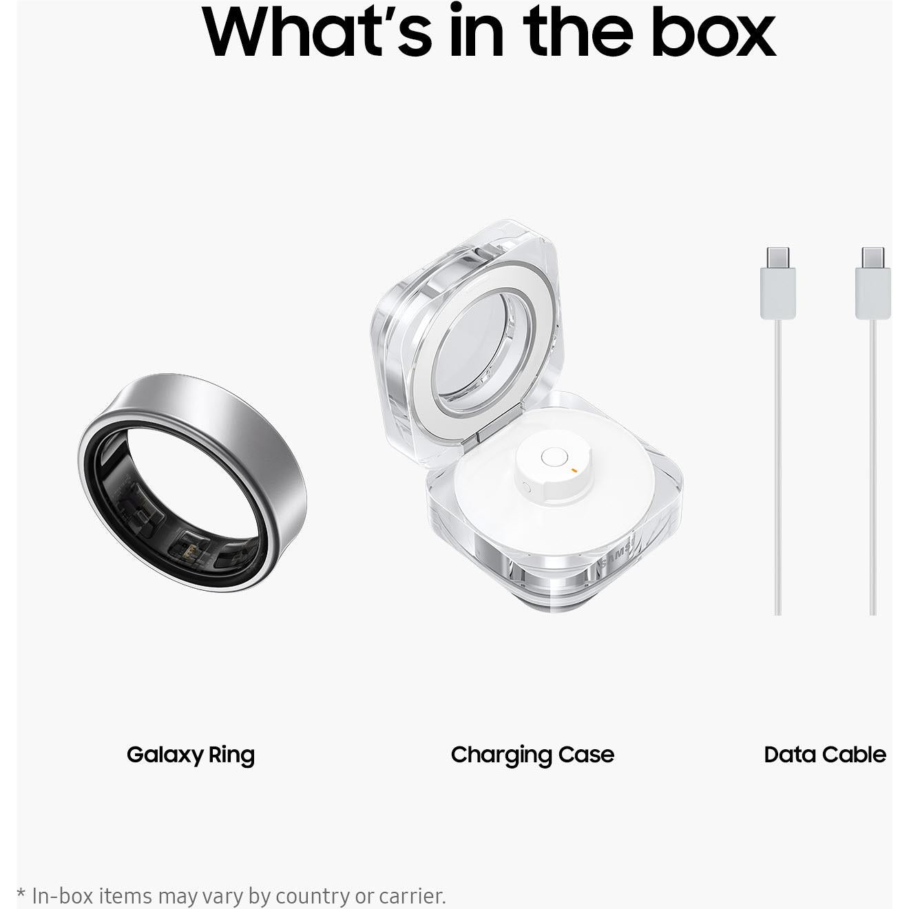 Samsung Galaxy Ring in Titanium Silver, size 14, image 4 - Smart Rings at Tech Supply Shed NZ