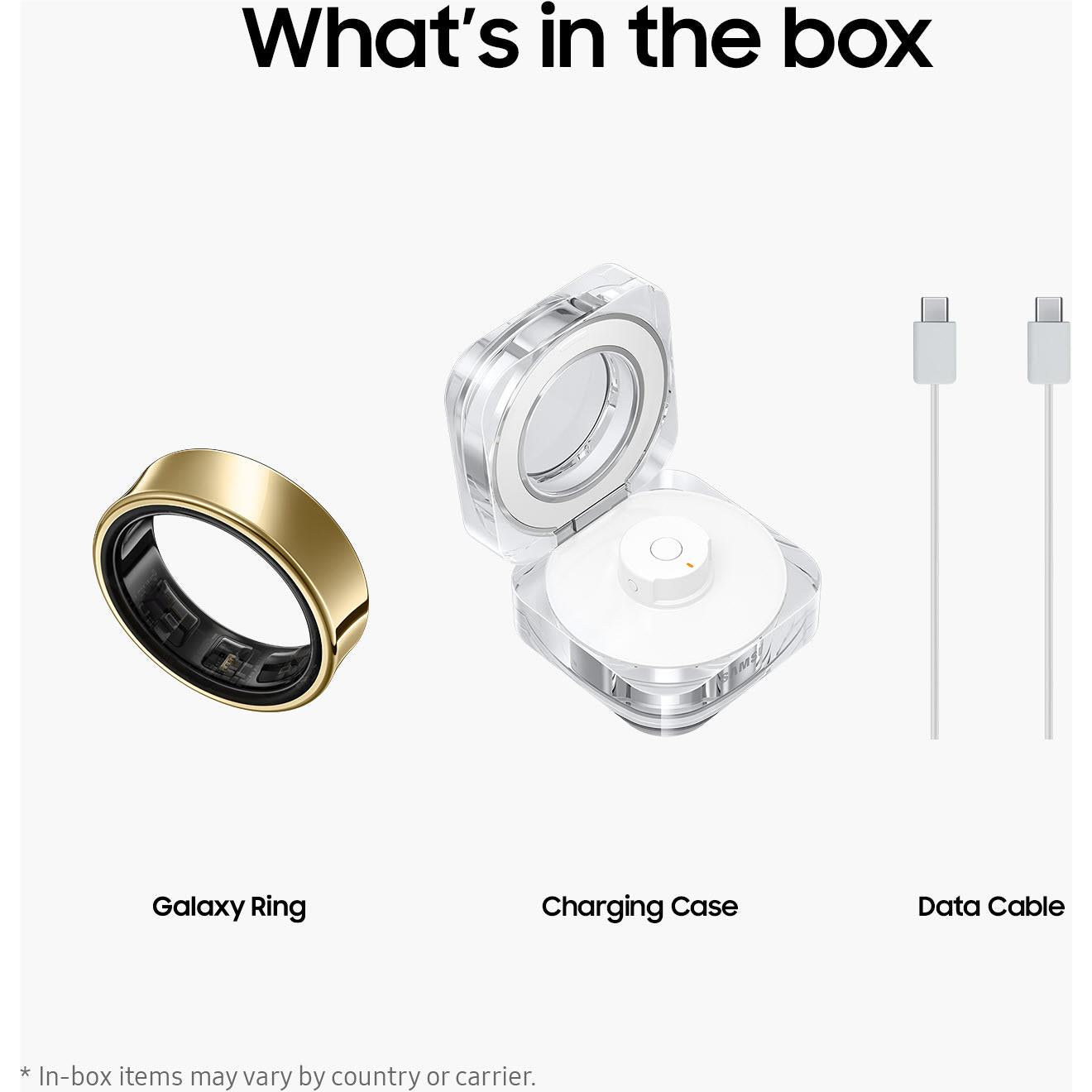 Samsung Galaxy Ring in Titanium Gold, size 15, image 4 - Smart Rings at Tech Supply Shed NZ