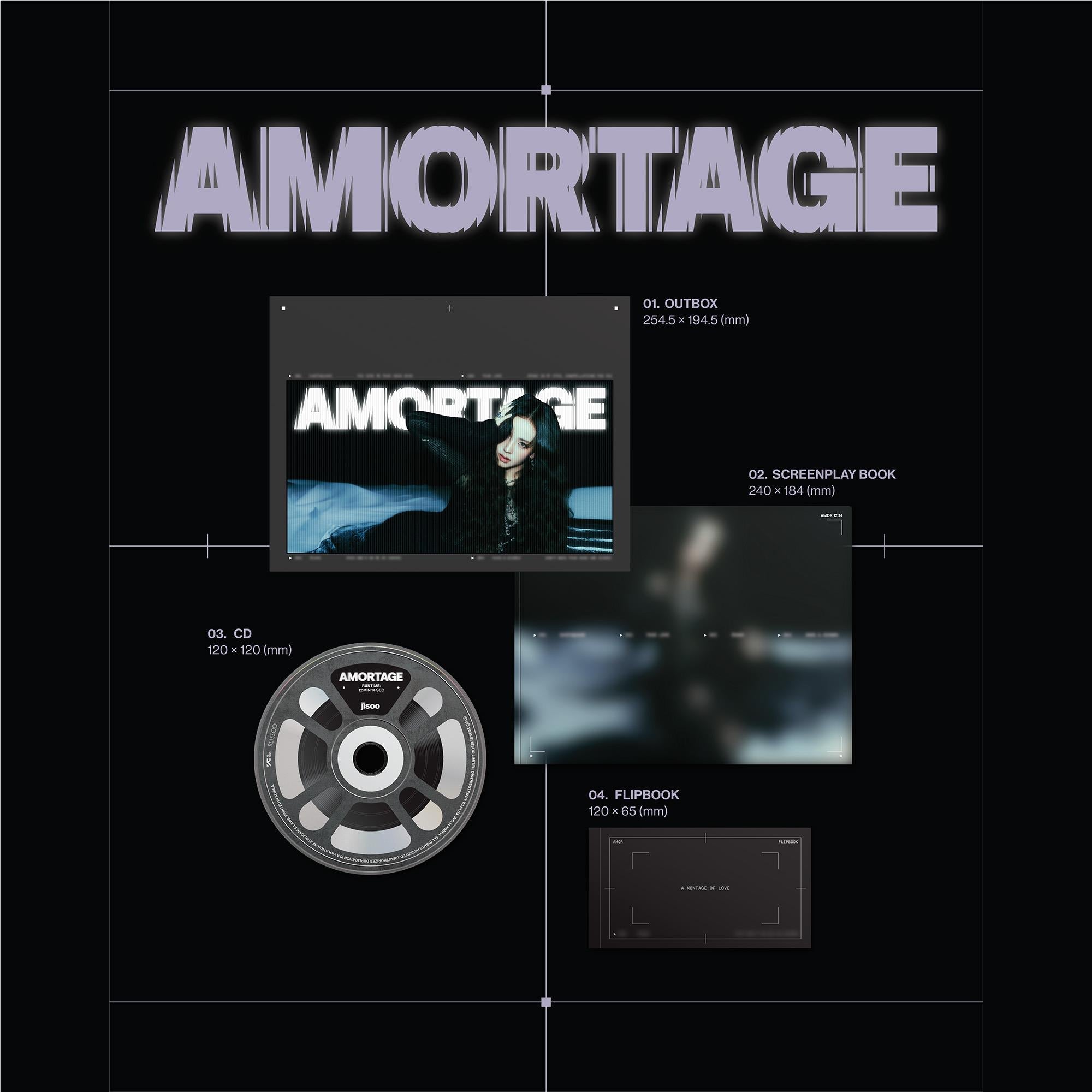 AMORTAGE (Black Ver.), By: Jisoo
