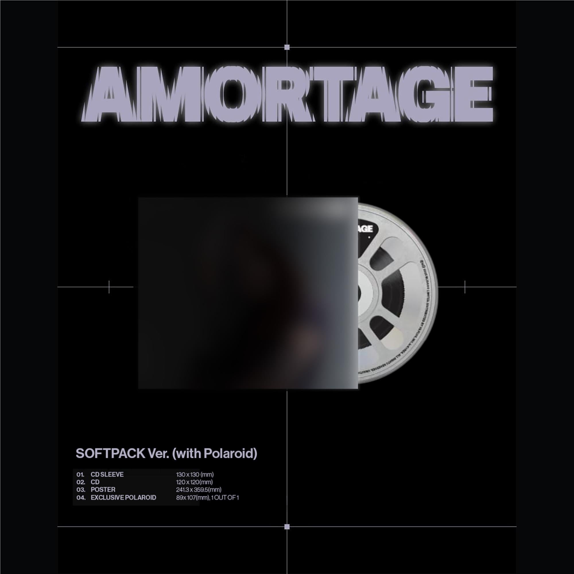 AMORTAGE (Standard Polaroid Ver.),  By: Jisoo