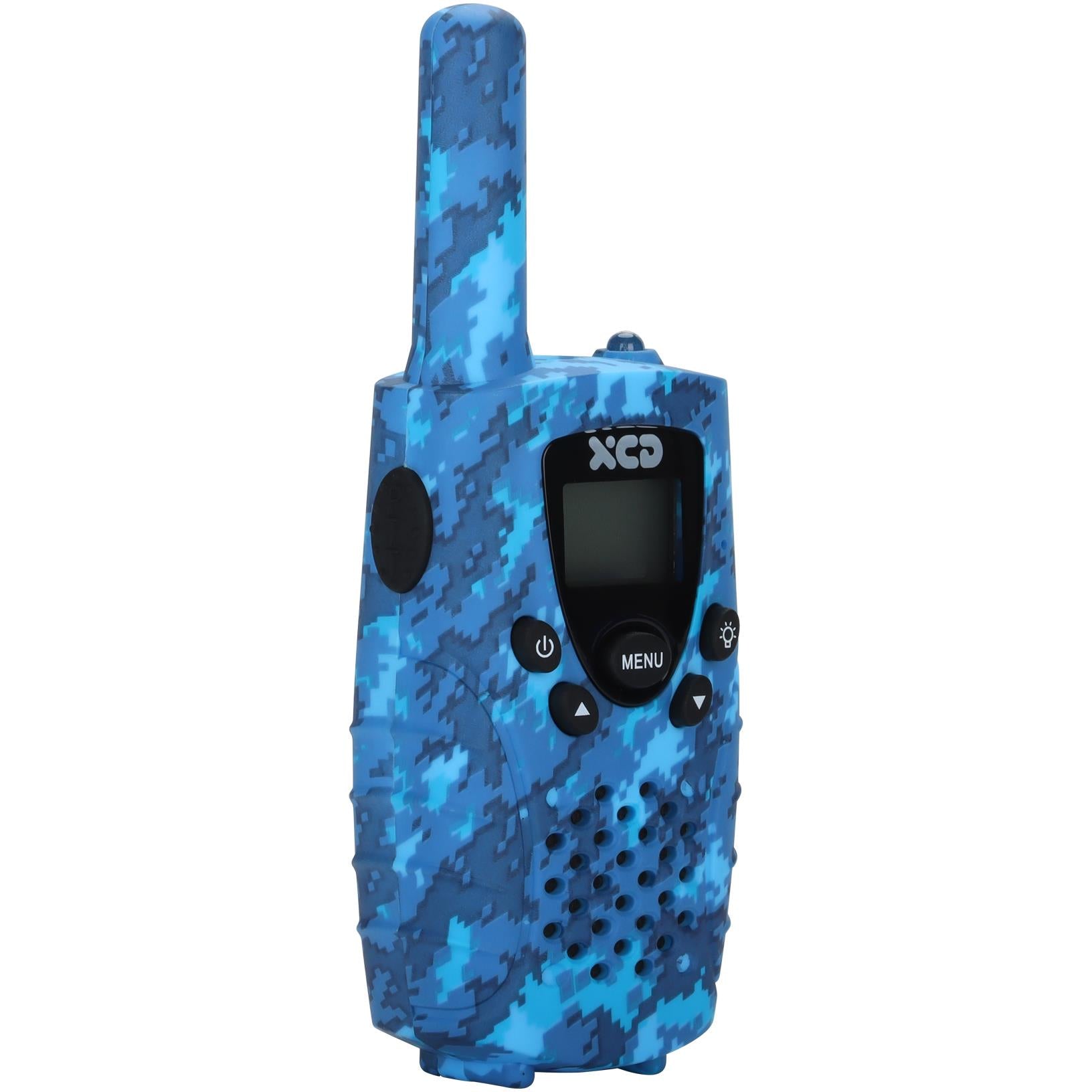 XCD 0.5W UHF CB Handheld Radio 4 Pack (Camo Grey/Camo Blue)