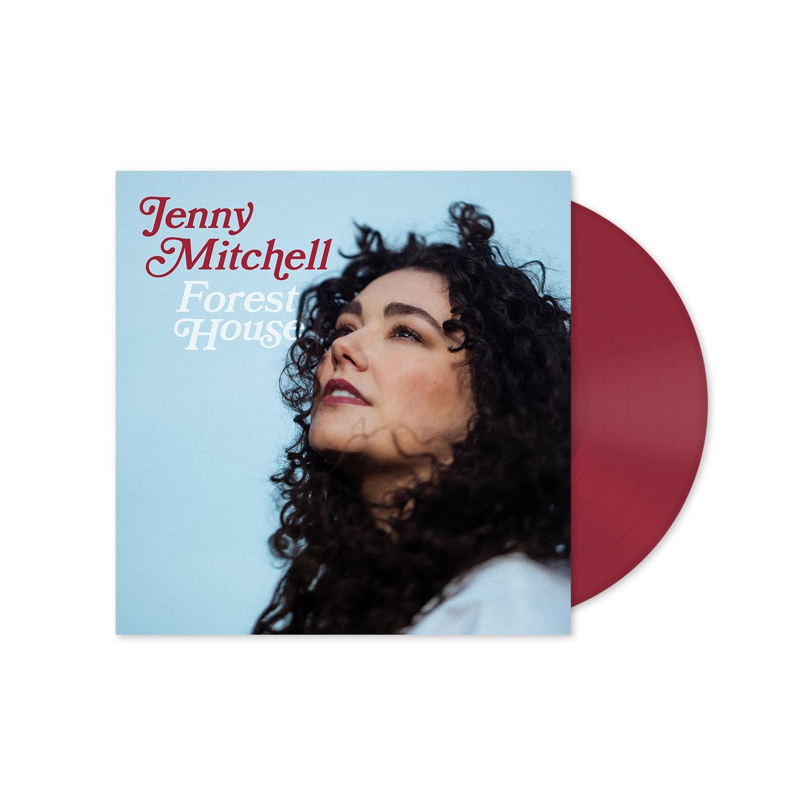 Forest House (Boysenberry Red Vinyl) - By: Jenny Mitchell