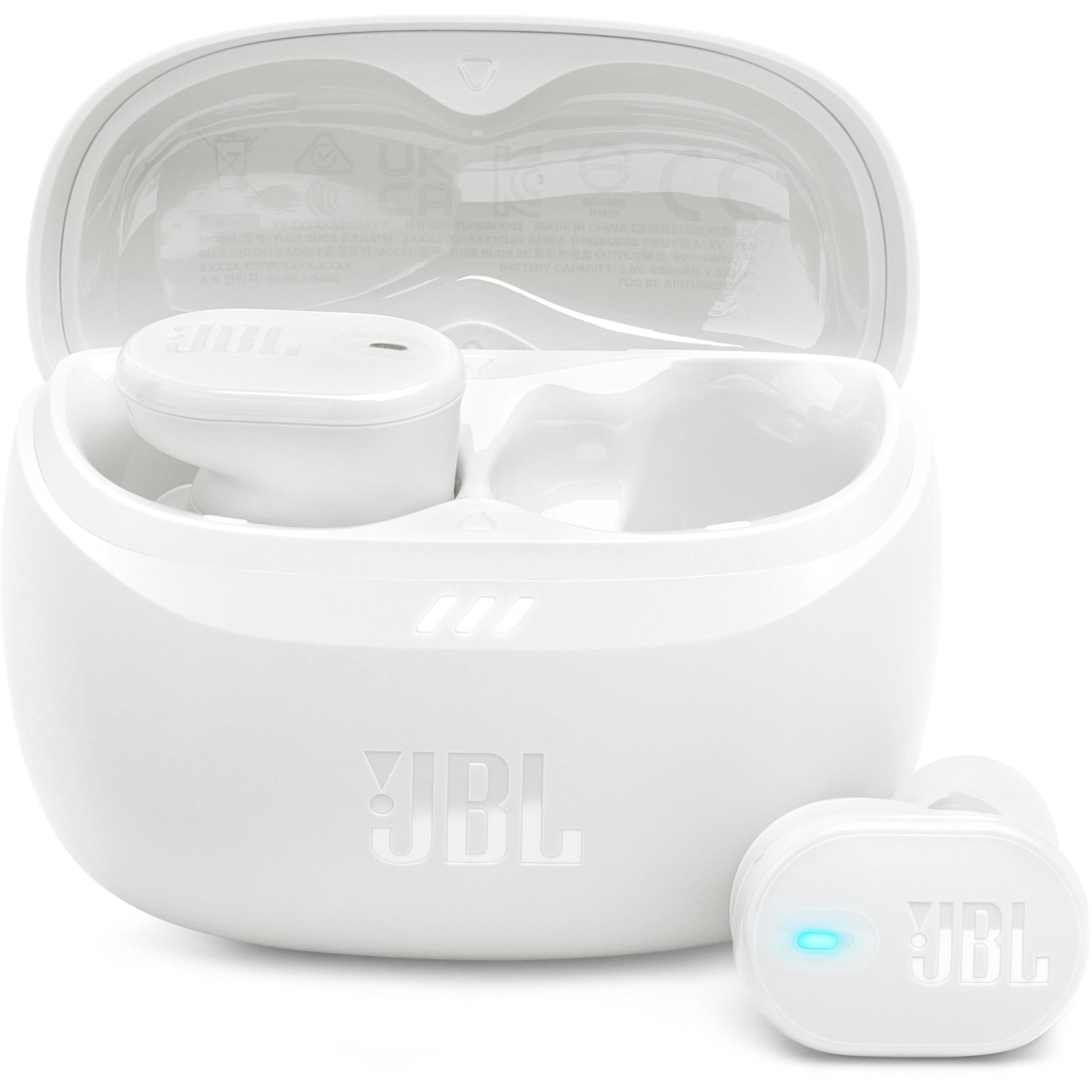 JBL Tune Buds 2 True Wireless Noise Cancelling Earbuds (White)