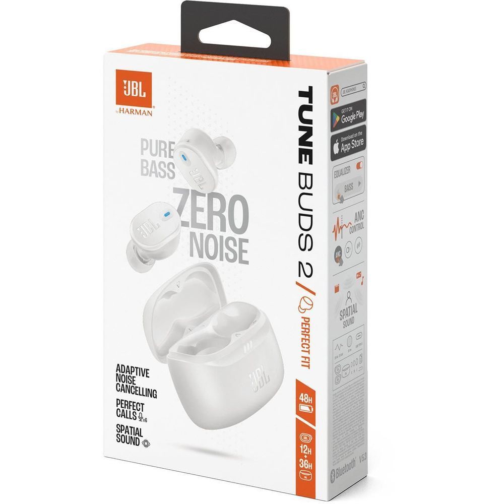 JBL Tune Buds 2 True Wireless Noise Cancelling earbuds retail box