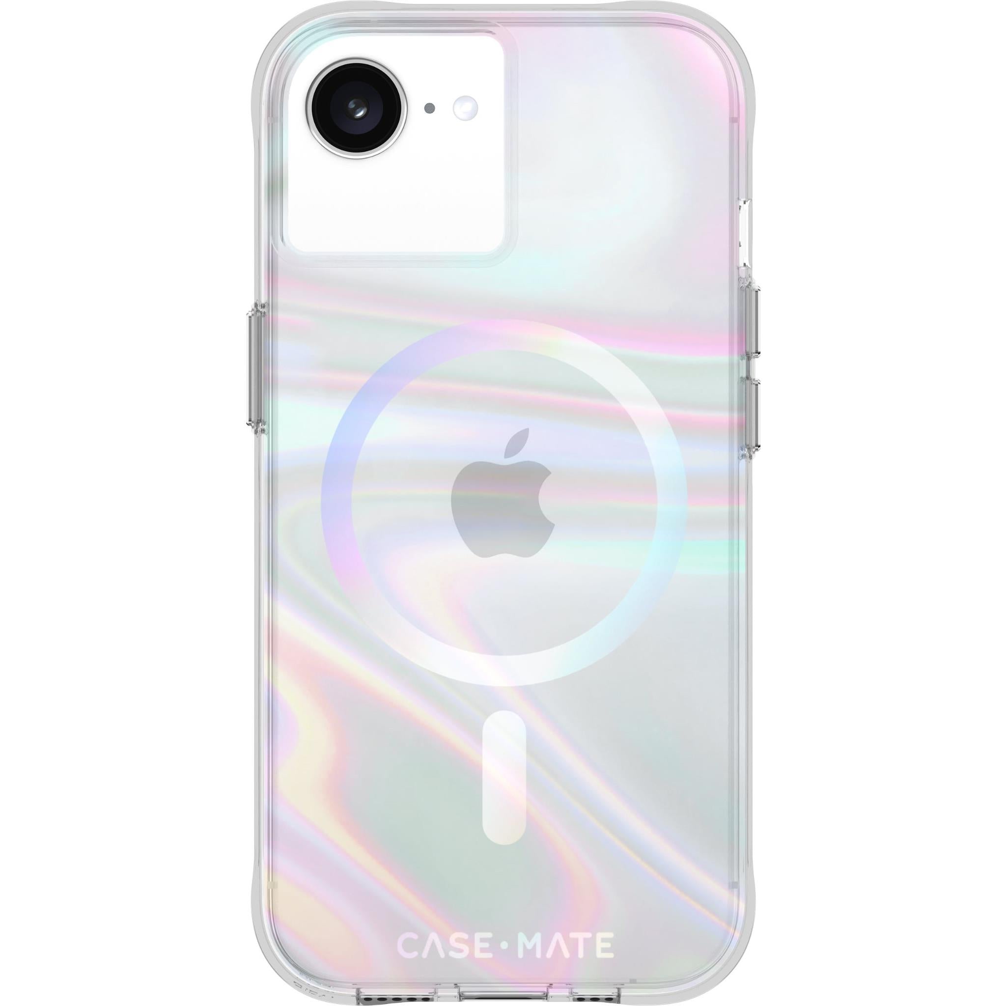 Case-Mate Soap Bubble MagSafe Case for iPhone 16e/15/14/13 (Iridescent)