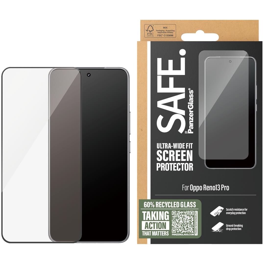 SAFE. by PanzerGlass UltraWide Fit Screen Protector for OPPO Reno13 Pro