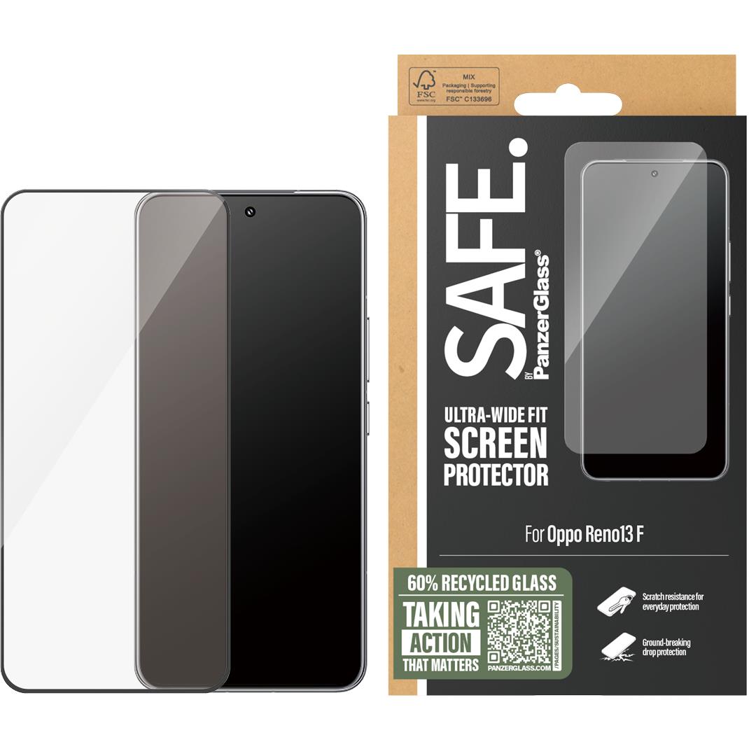SAFE. by PanzerGlass UltraWide Fit Screen Protector for OPPO Reno13 F