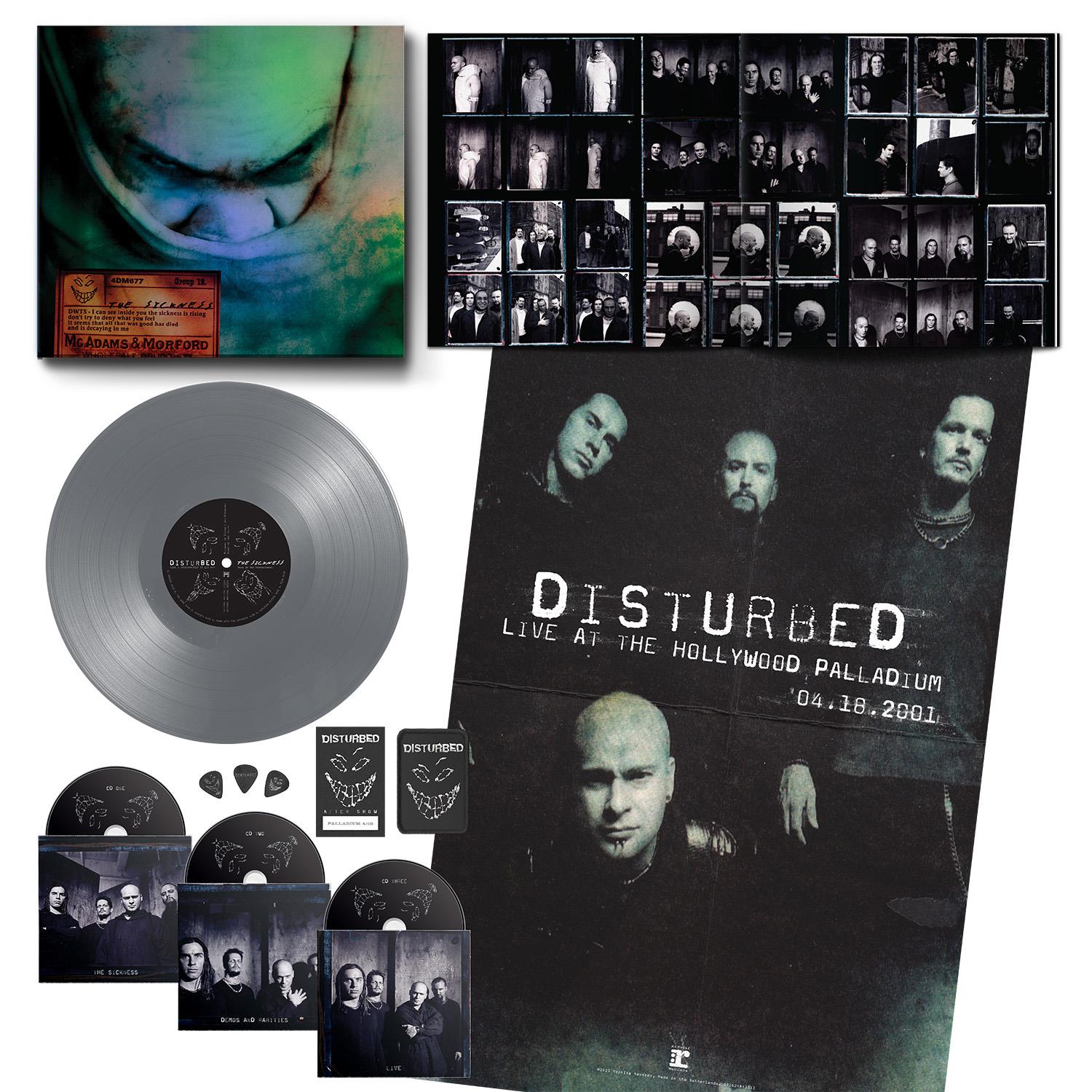 The Sickness (25th Anniversary Edition Silver Vinyl Box Set) - By:Disturbed