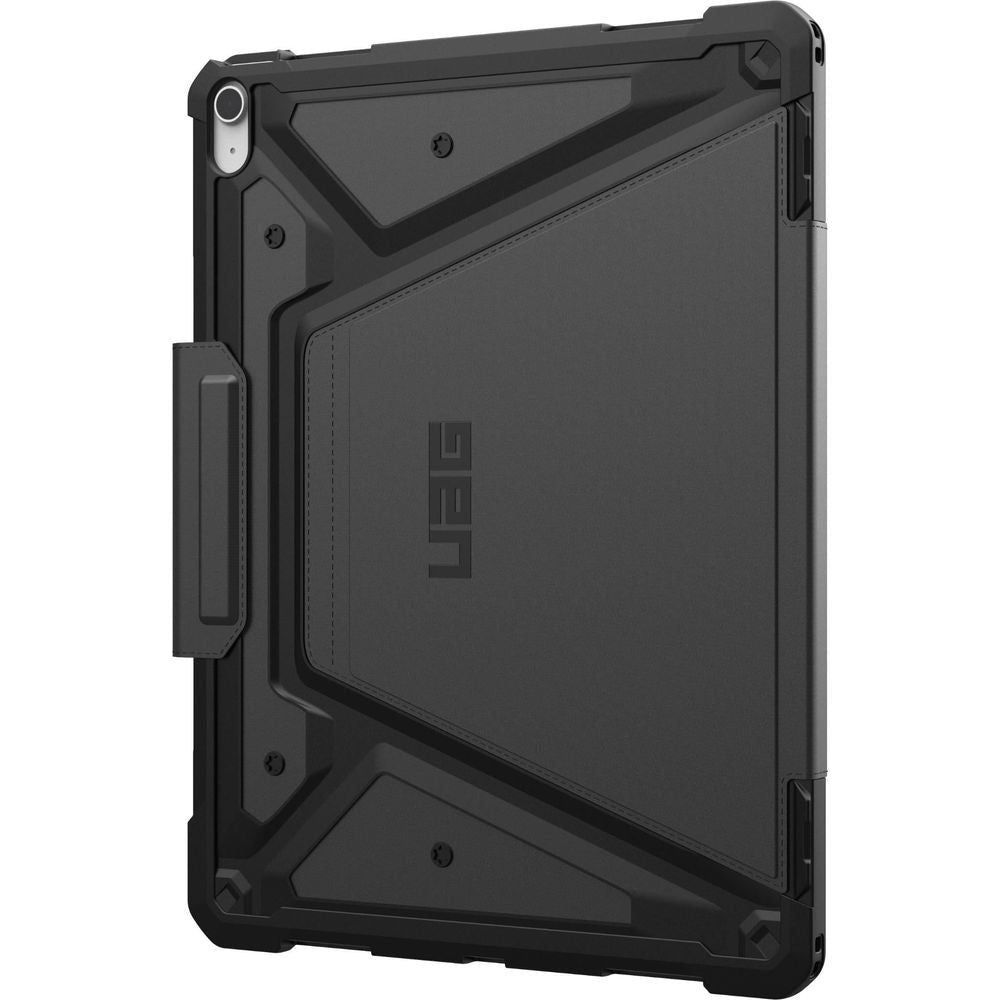 Dark gray UAG iPad Air 13" case with textured back and reinforced corners