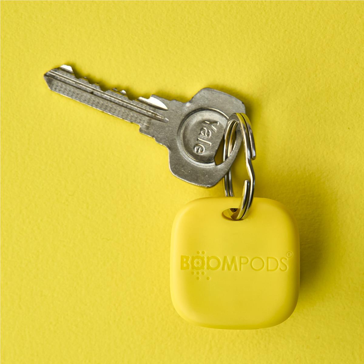 Boompods Boomtag Rechargeable Tracker (Yellow)