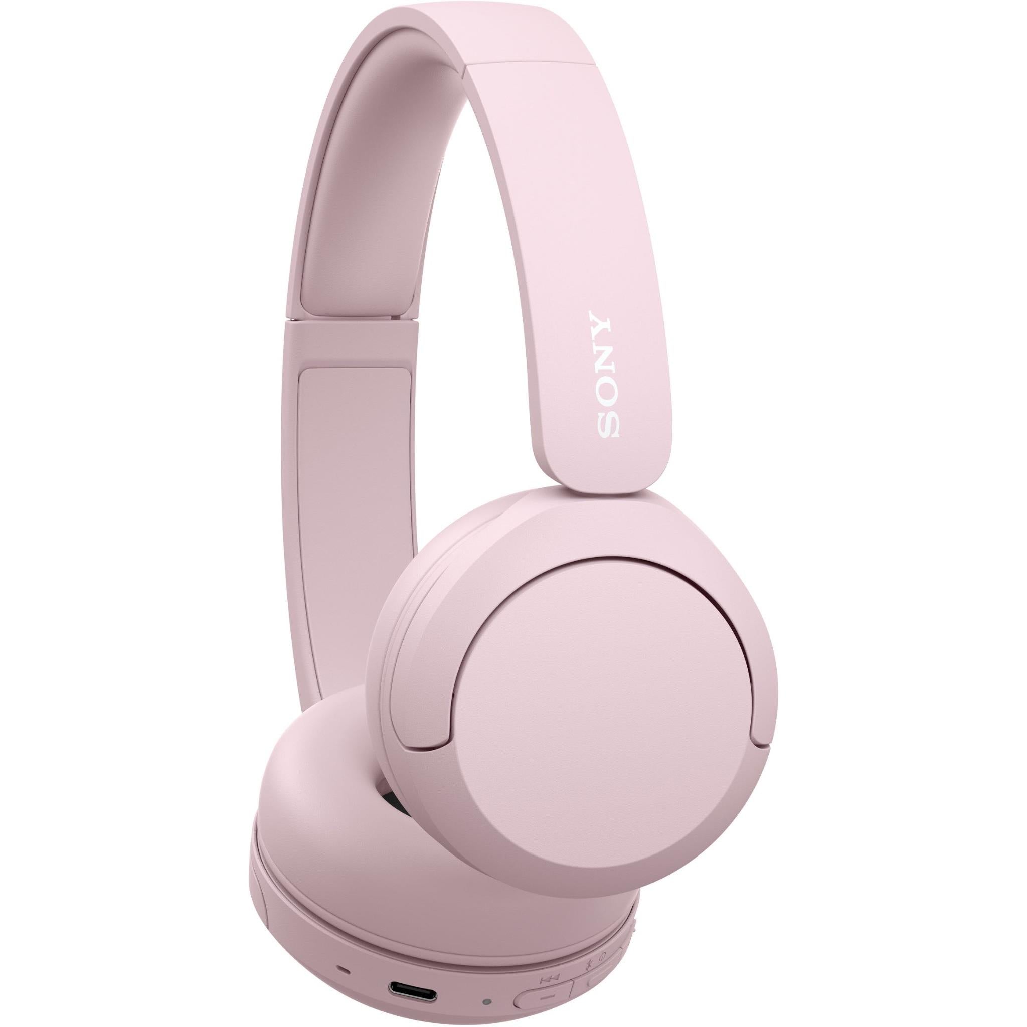Sony WH-CH520 Wireless On-Ear Headphones (Pink)
