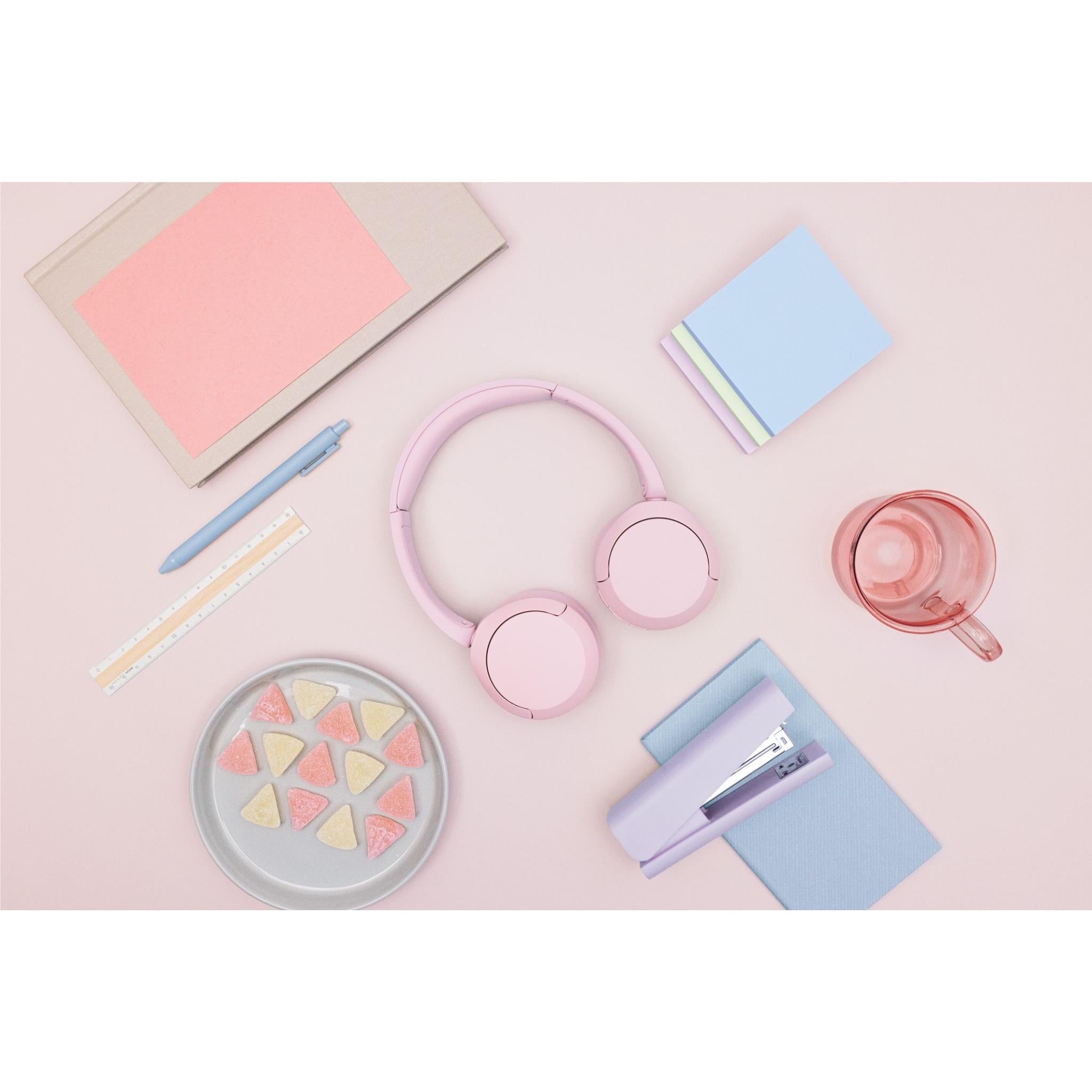 Sony WH-CH520 Wireless On-Ear Headphones (Pink)