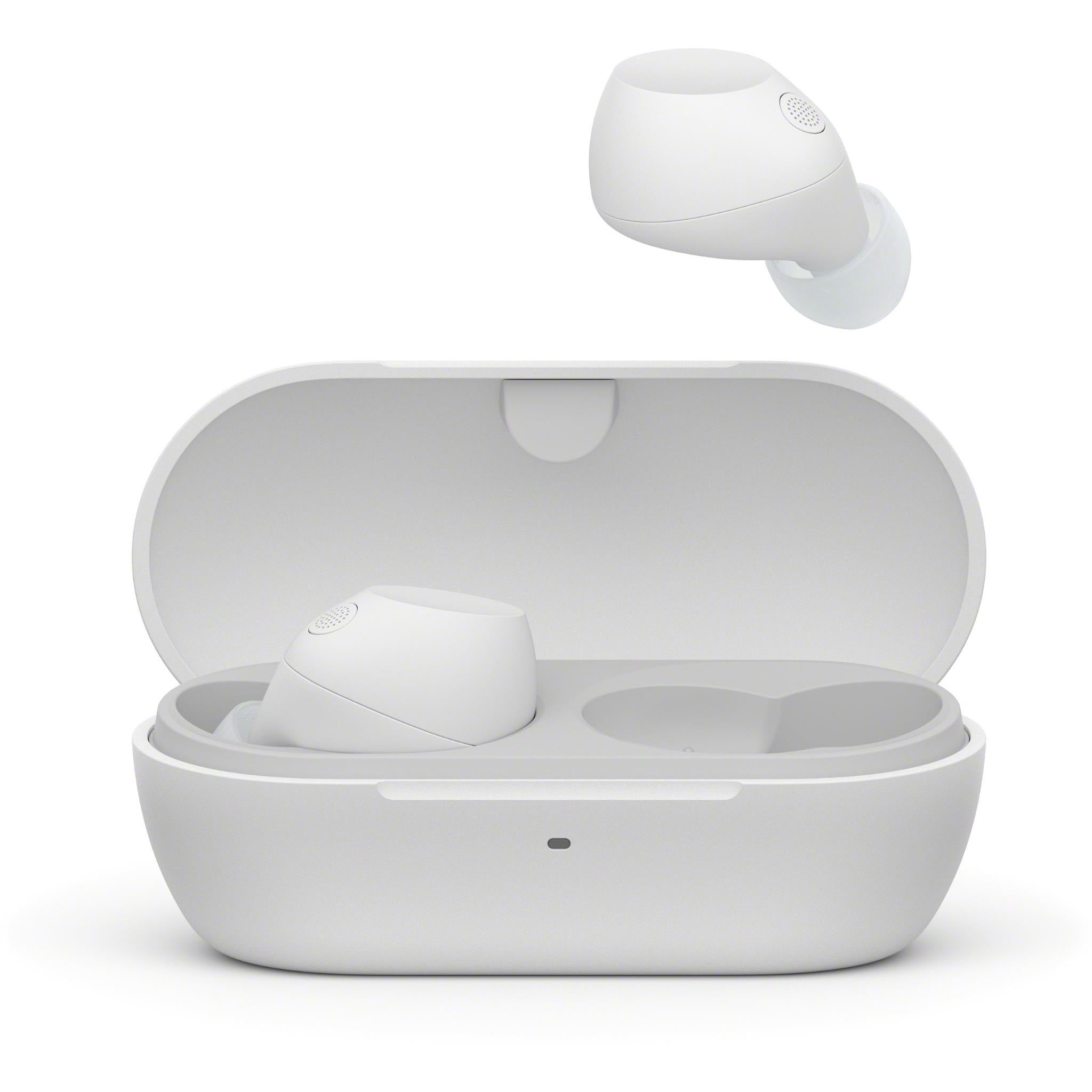 Sony WFC710N Truly Wireless Noise Cancelling Earbuds (White)