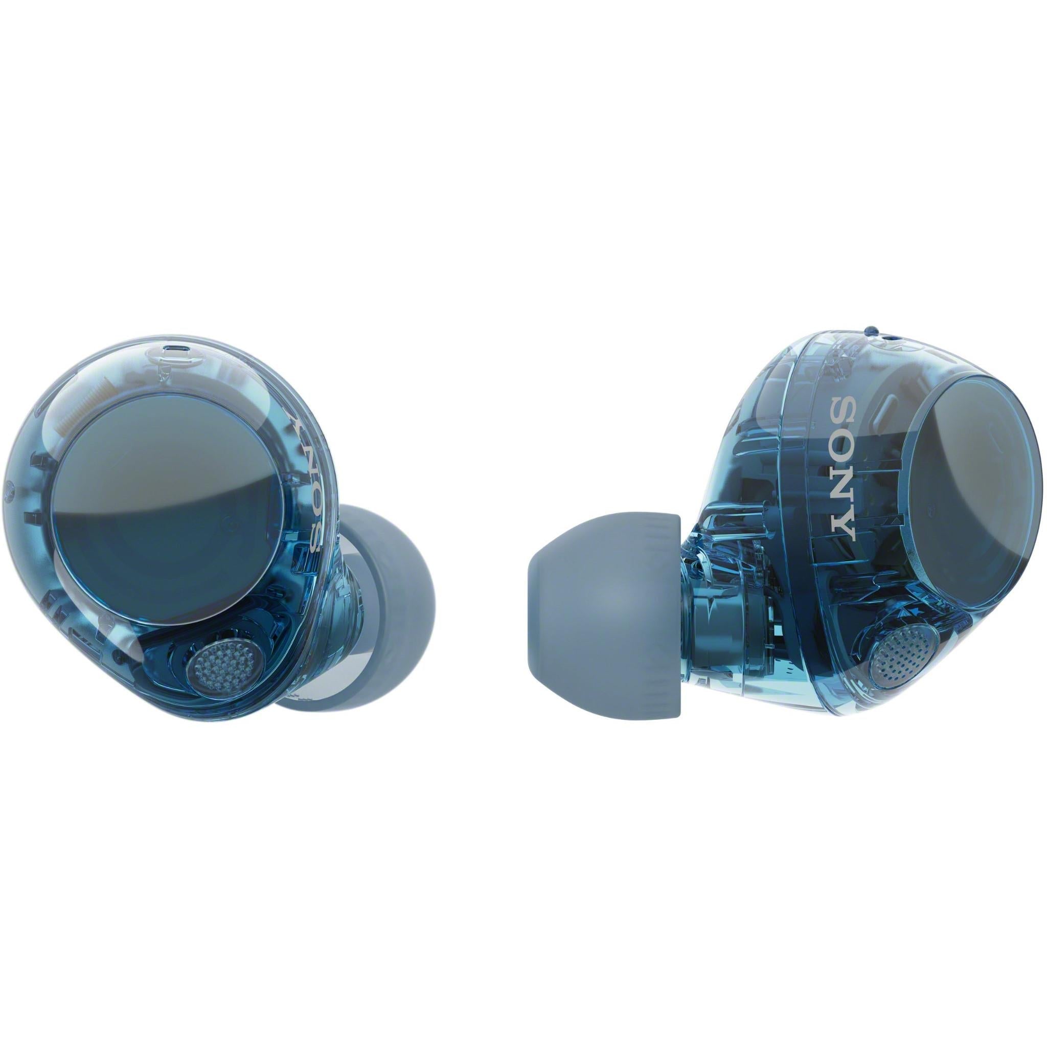 Sony WFC710N Truly Wireless Noise Cancelling Earbuds (Glass Blue)