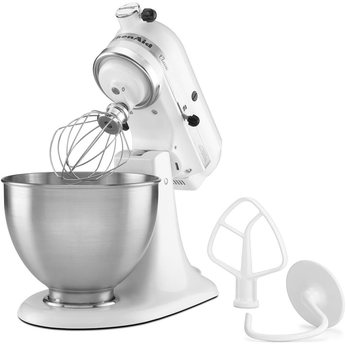 KitchenAid KSM45 4.3L Classic Stand Mixer (White)