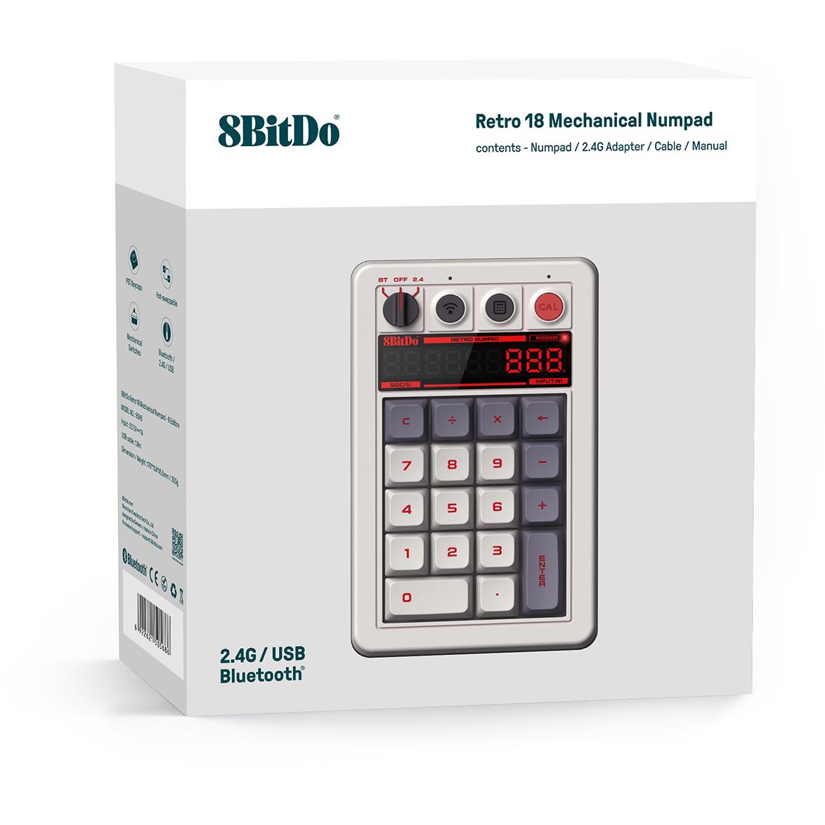 8BitDo Retro 18 Mechanical Numpad (N Edition)