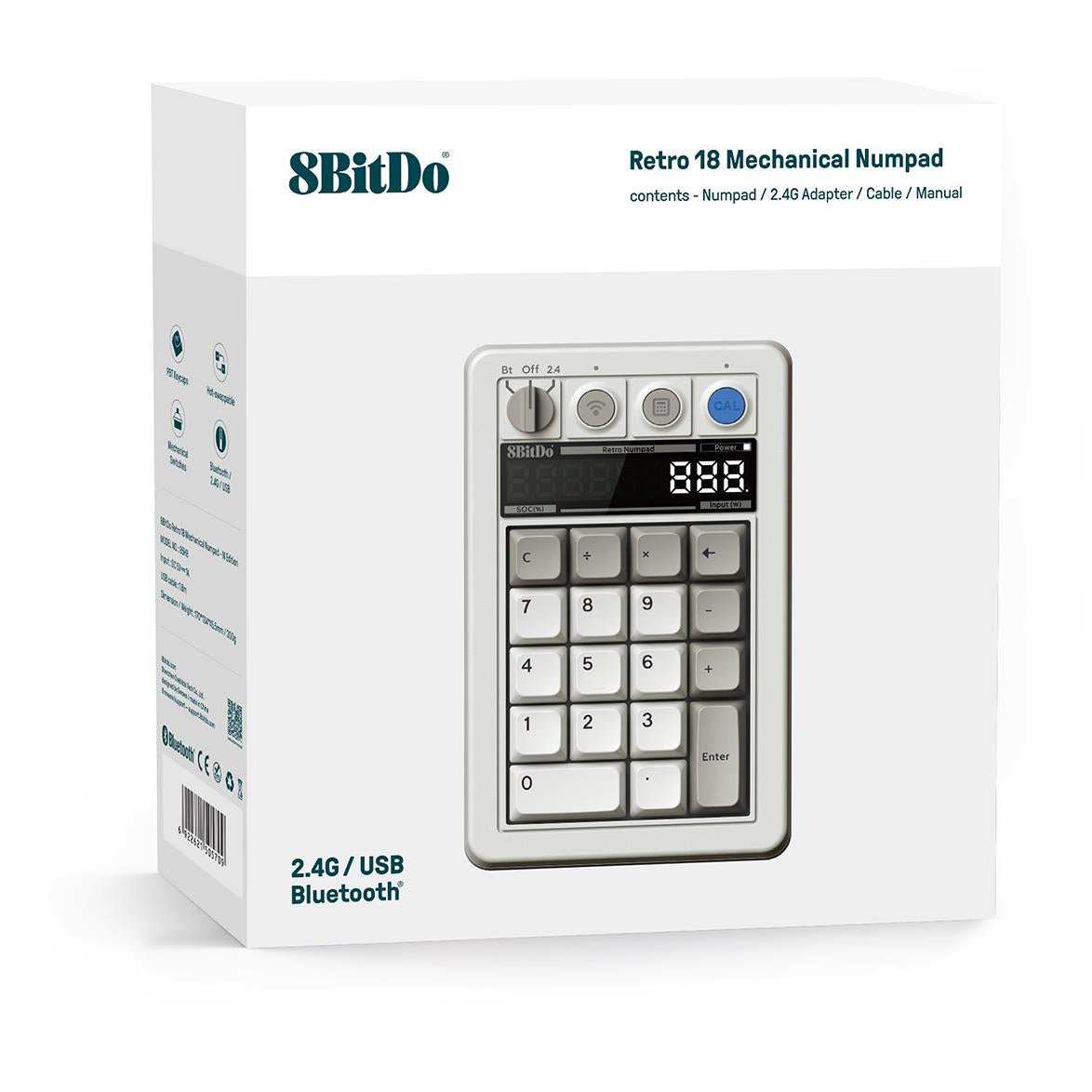 8BitDo Retro 18 Mechanical Numpad (M Edition)