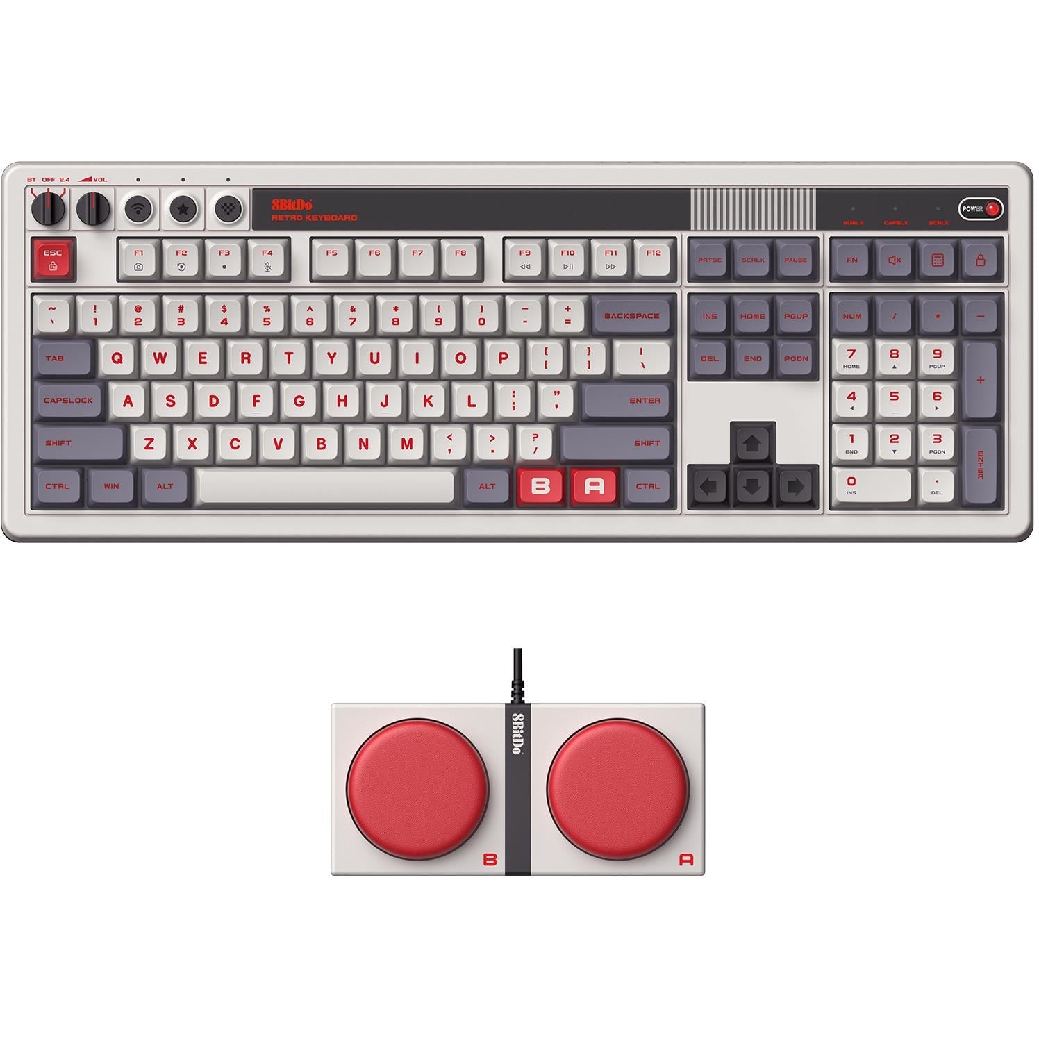 8BitDo Retro 108 Mechanical Keyboard (N Edition)