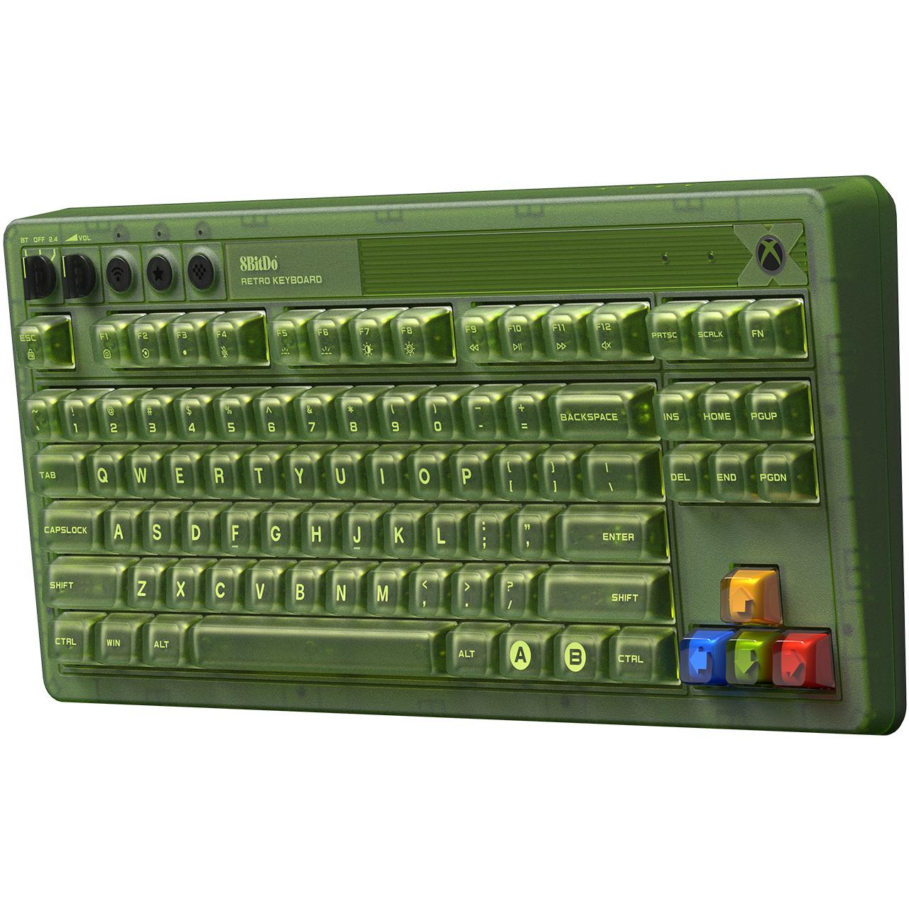 8Bitdo Retro 87 Mechanical Keyboard (Xbox Edition)