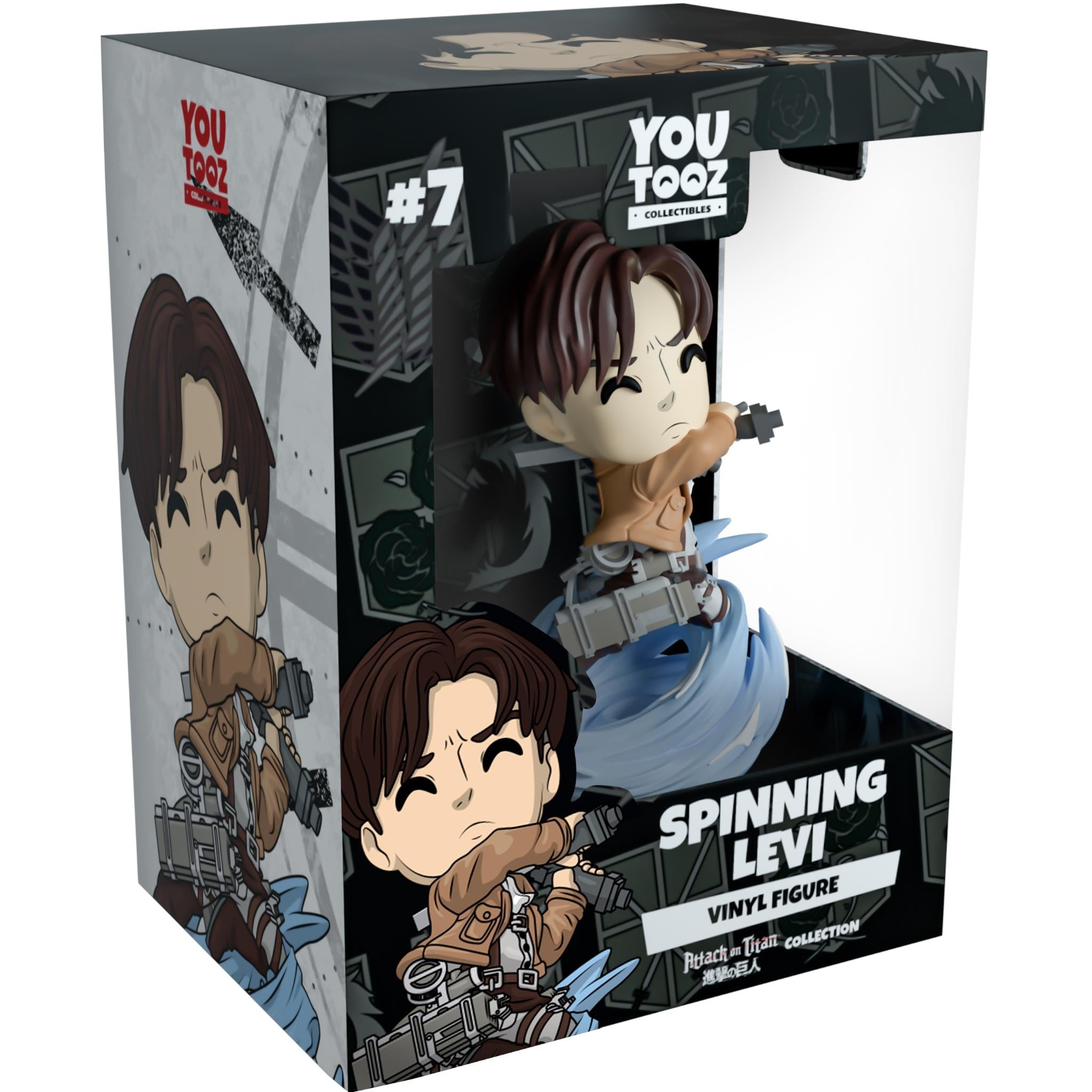 Youtooz: Attack On Titan - Spinning Levi Vinyl