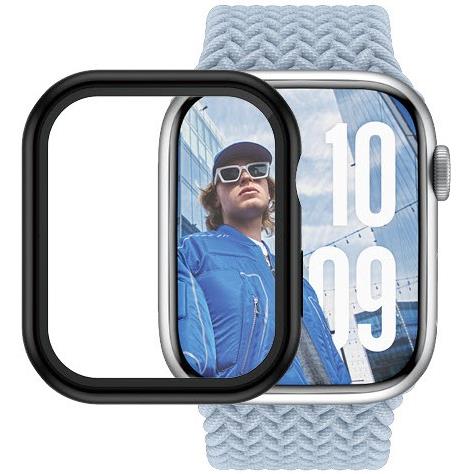 PanzerGlass Snappie Screen Protector for Apple Watch 46mm (Black)