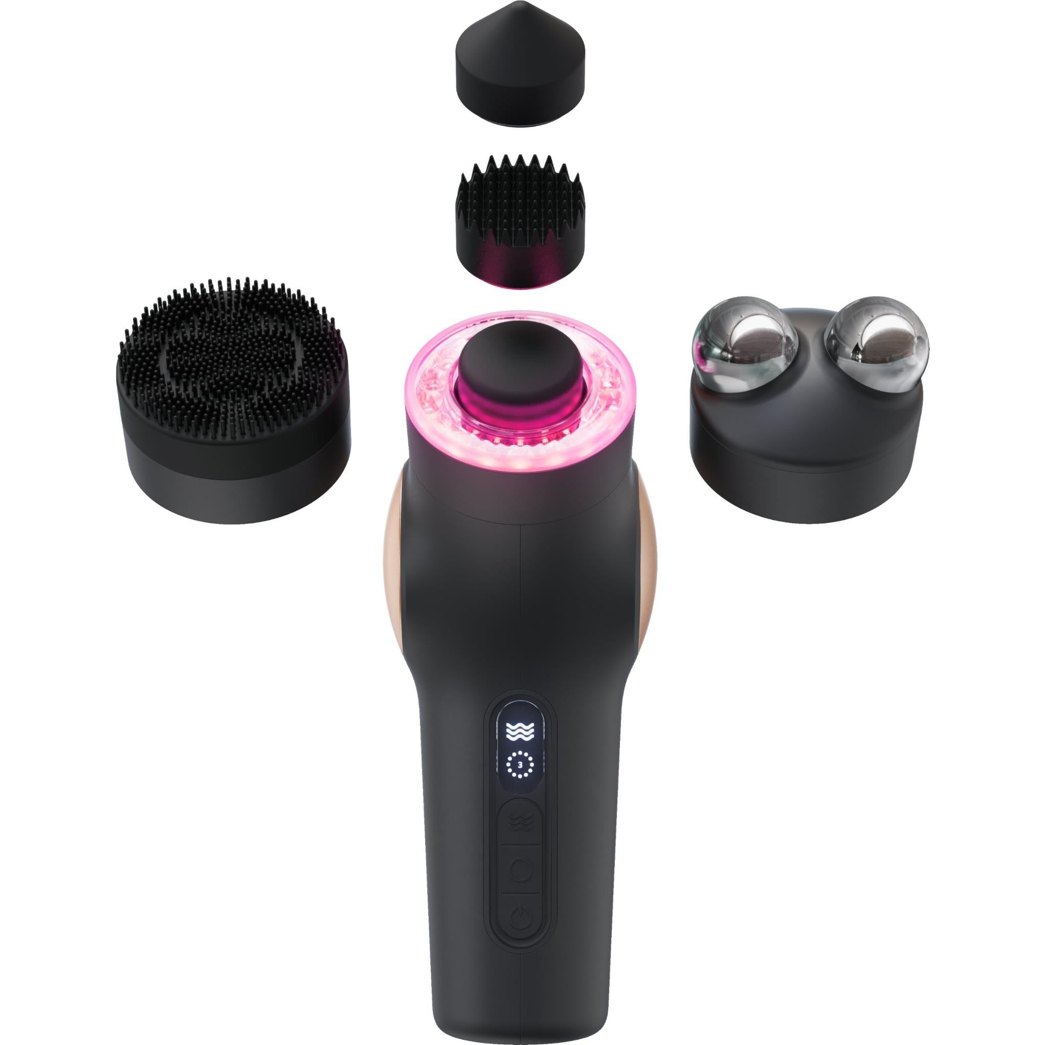 TheraFace Pro Facial Therapy Massager (Black)