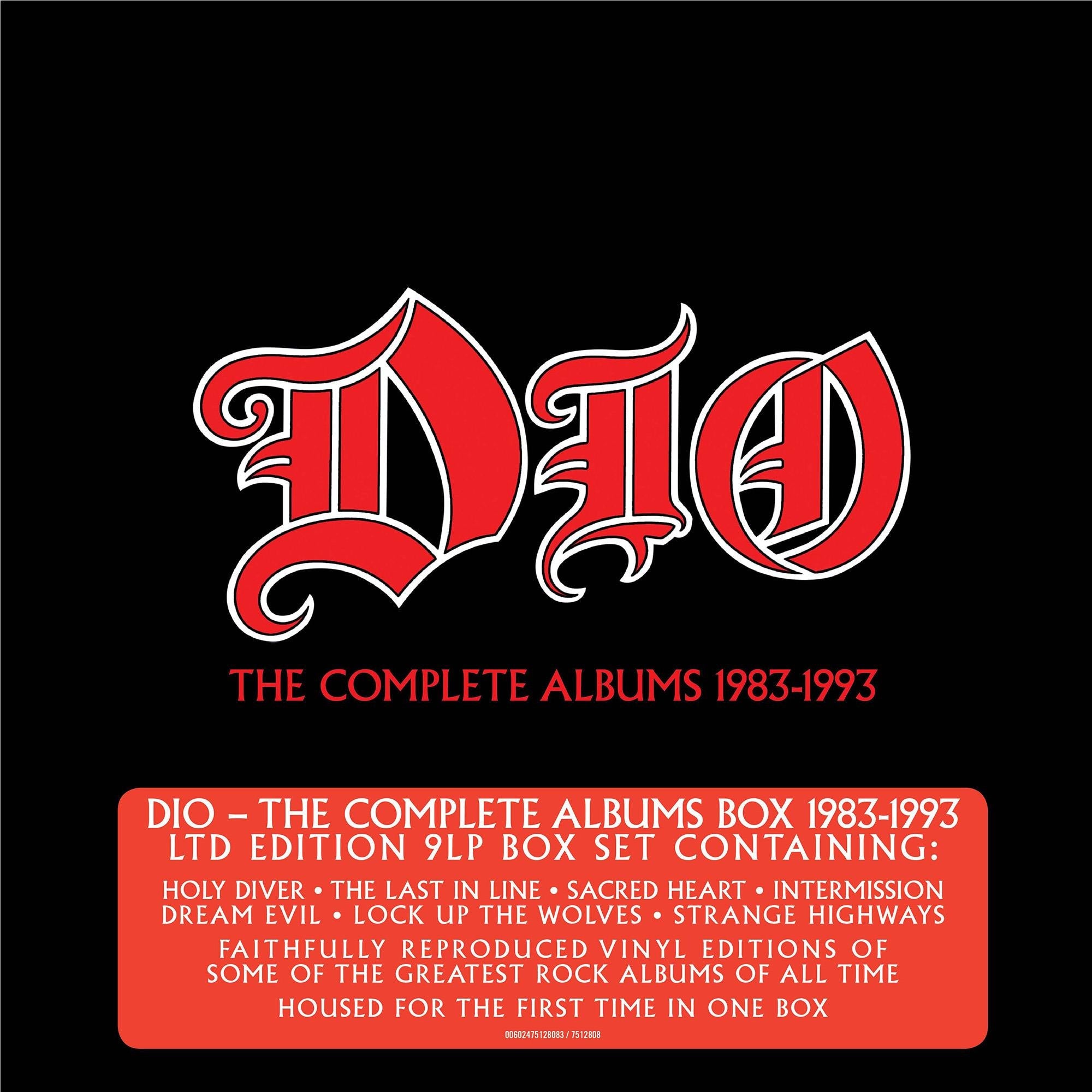 The Complete Albums Box 1983-1993 (Limited Vinyl Box Set) - By: Dio