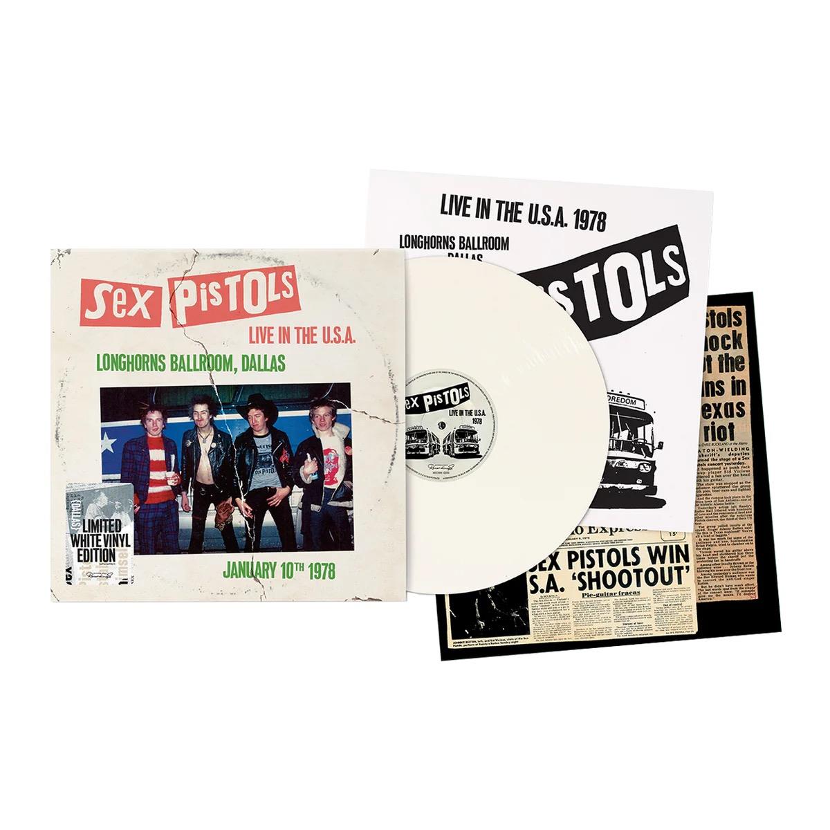 Live In The USA 1978 - Dallas (Limited Edition White Vinyll) - By: Sex Pistols