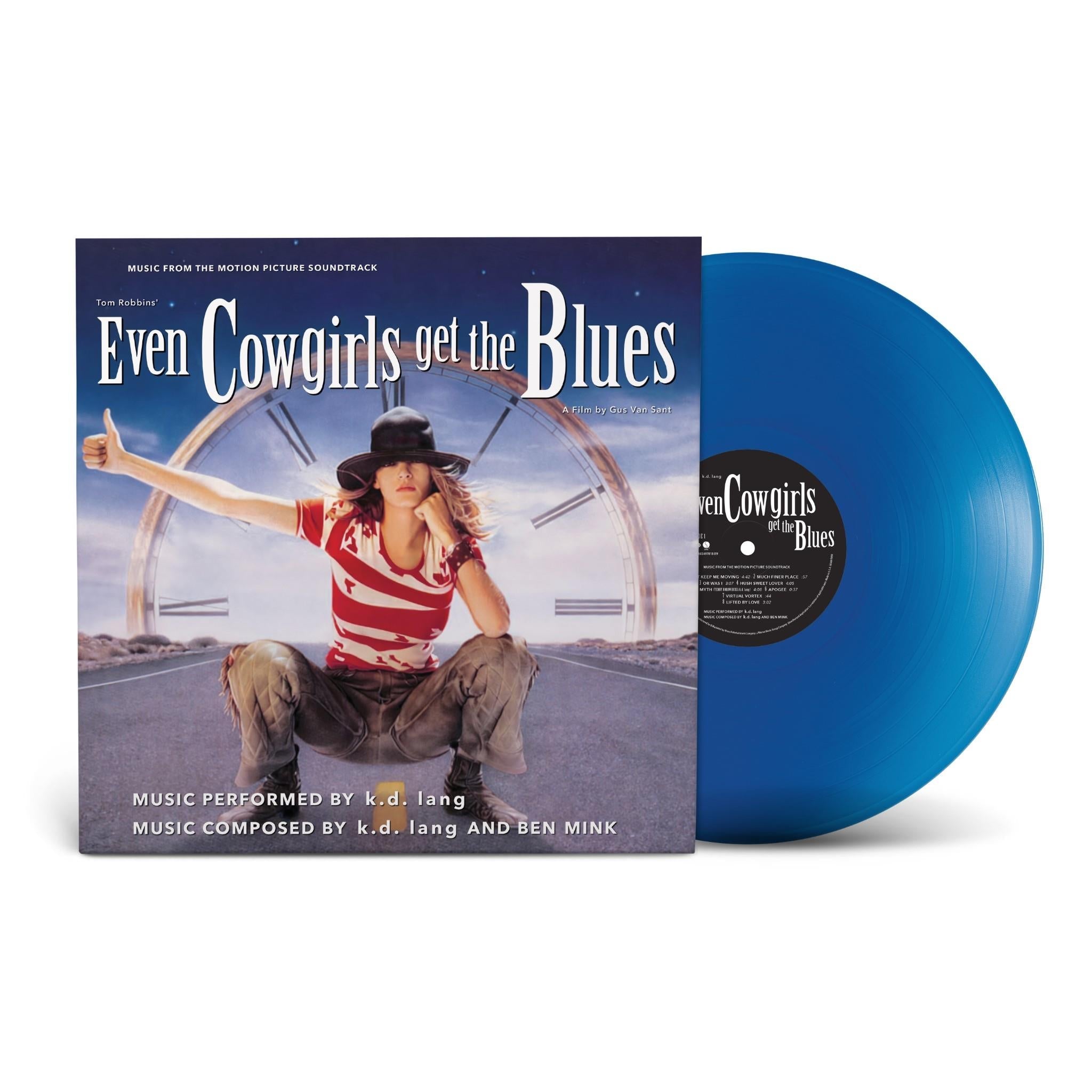 Even Cowgirls Get The Blues (Music From The Motion Picture Soundtrack) (Blue Vinyl) - By: K.d. Lang