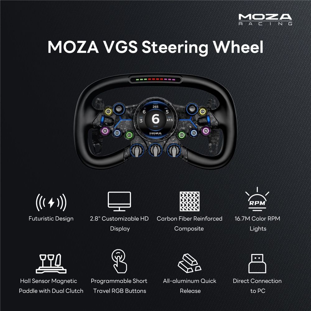 MOZA Vision GS Wheel