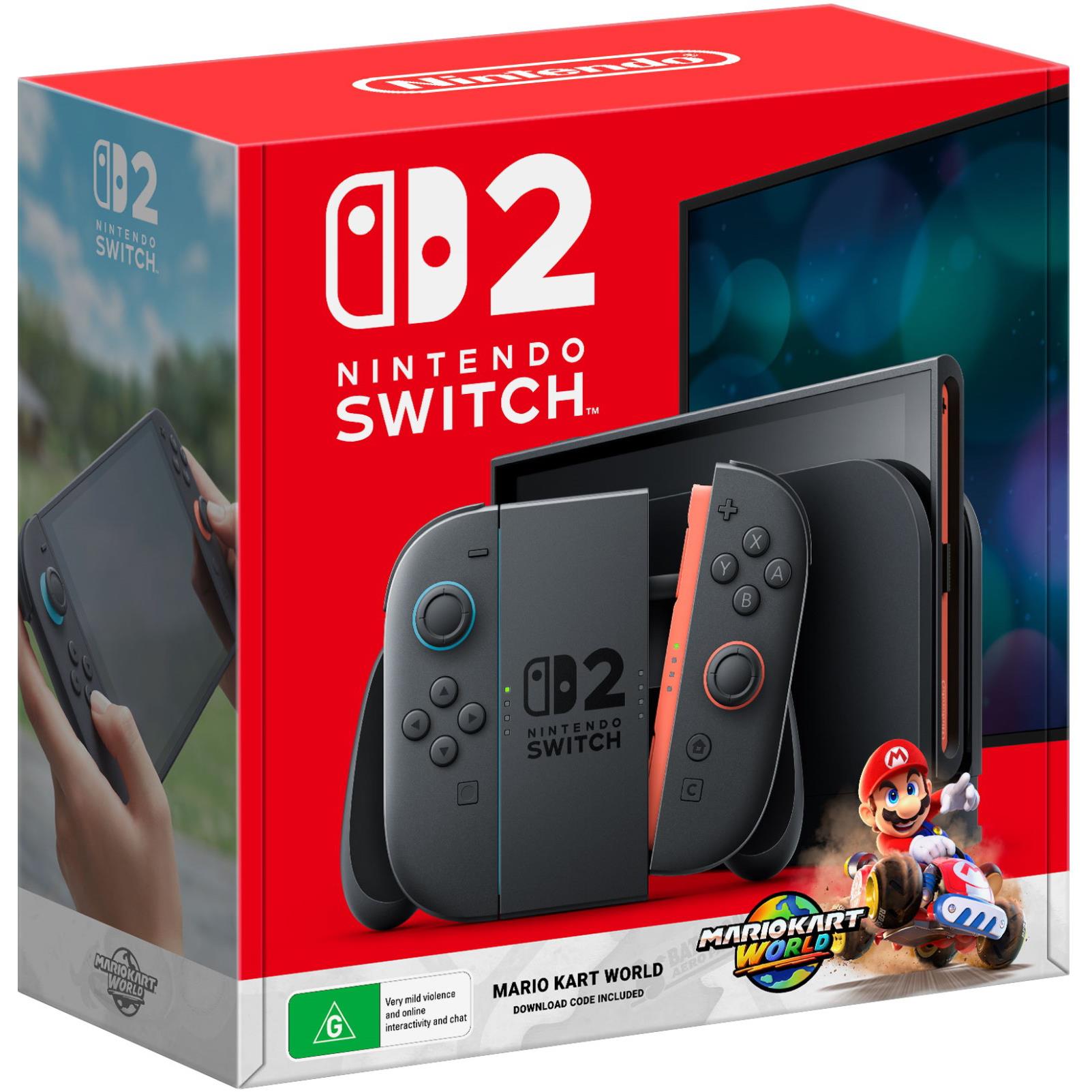Nintendo Switch 2 Console + Mario Kart World Bundle
