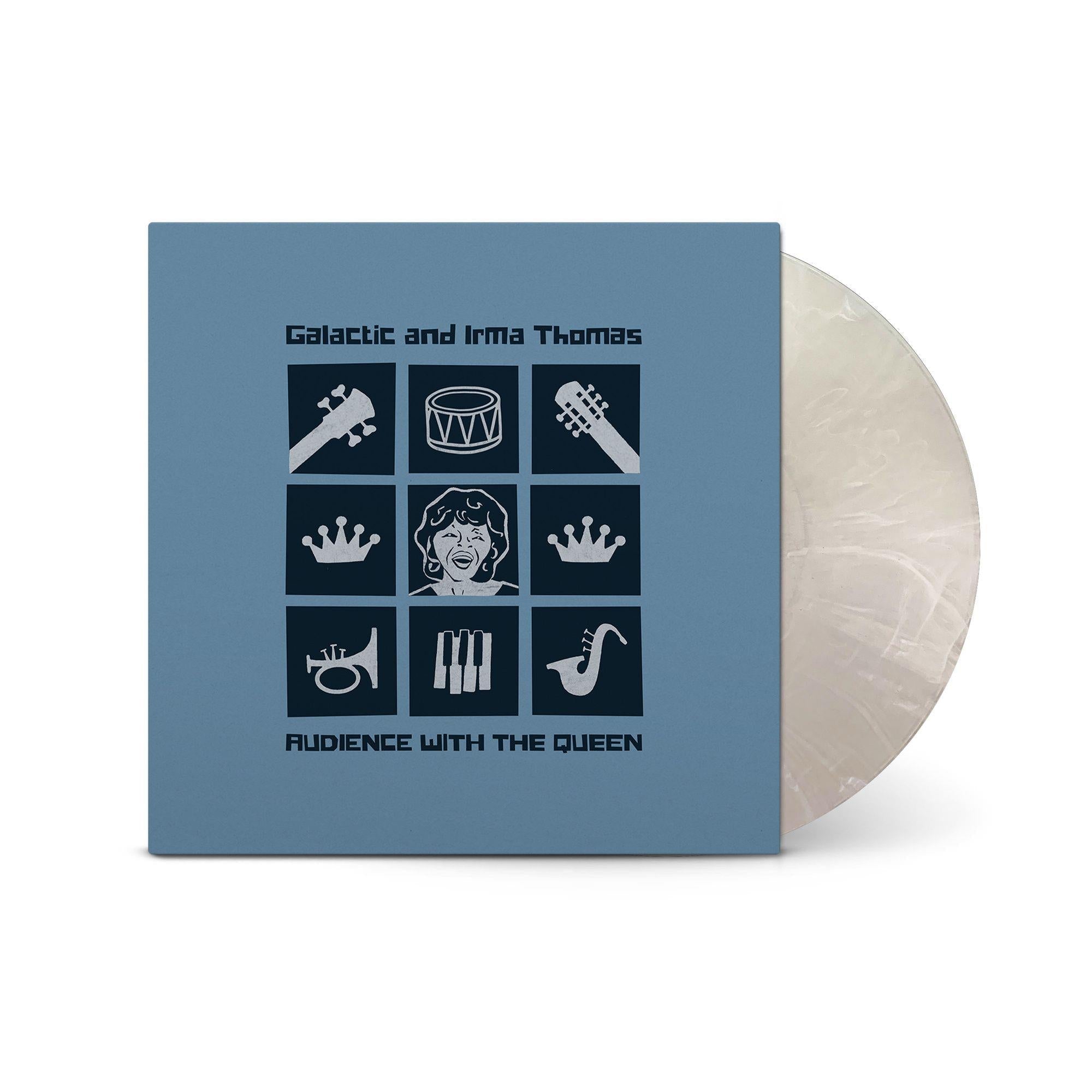 Audience With The Queen (Clear w/White Smoke Vinyl) - By: Galactic And Irma Thomas