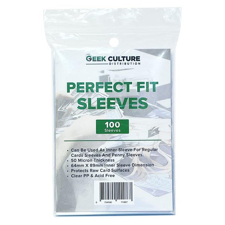 Geek Culture Perfect Fit Sleeves (100 Pack)