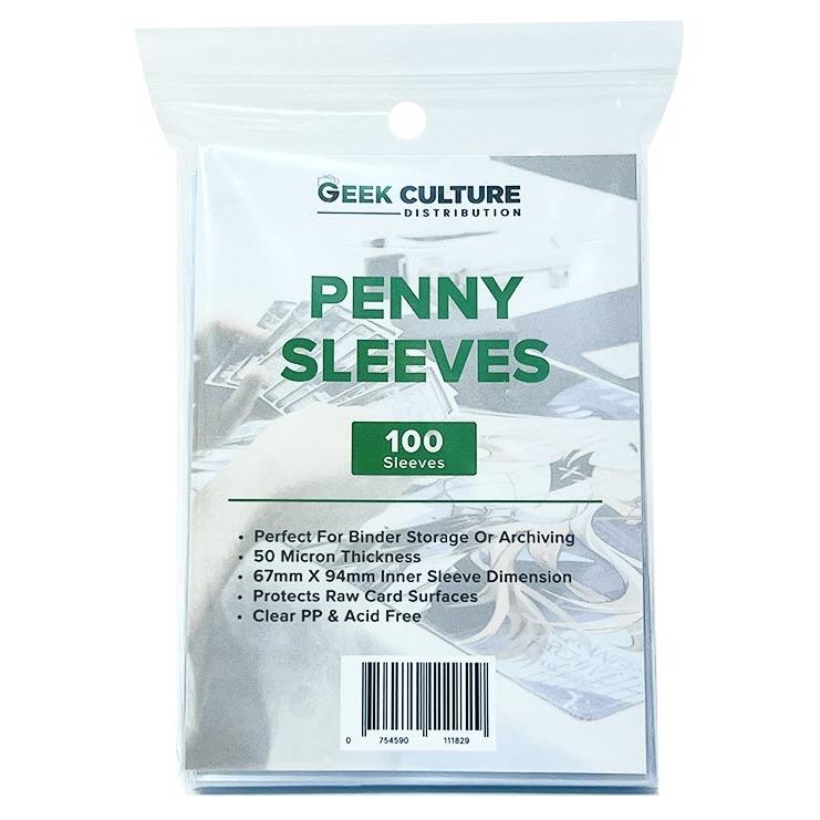 Geek Culture Penny Sleeves (100 Pack)